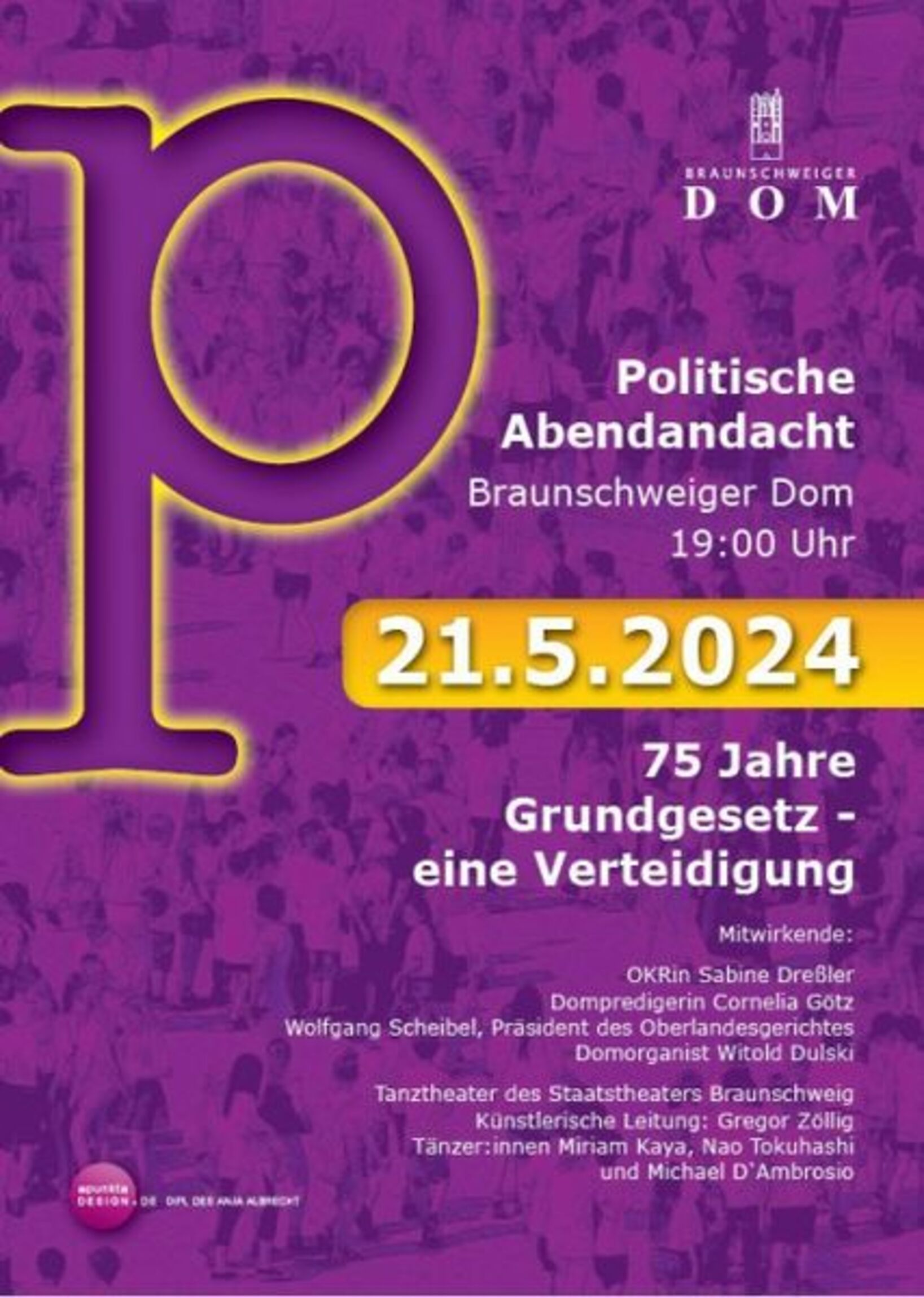 Plakat Braunschweiger Dom