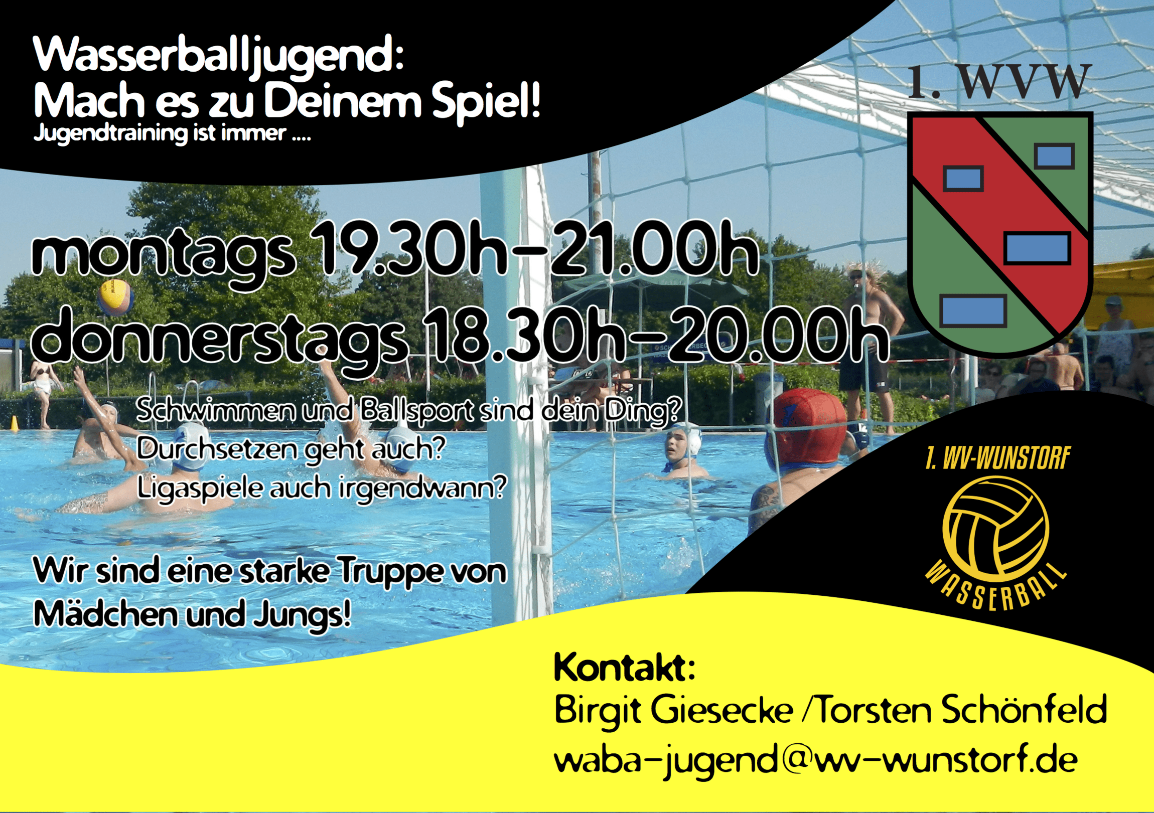 2017_Wasserballjugend_Werbung_Schaukasten