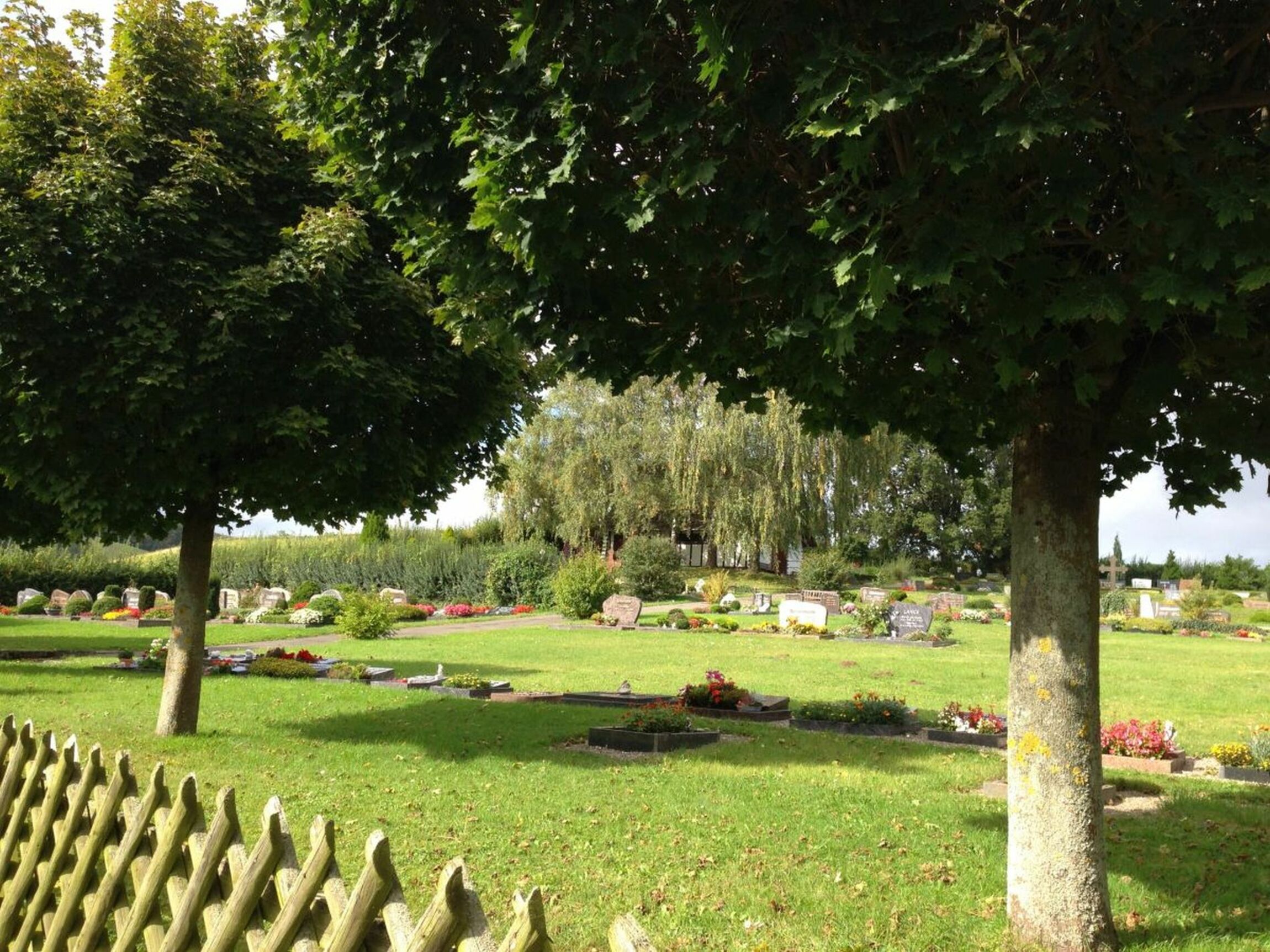 Haller Friedhof im Herbst 2017 