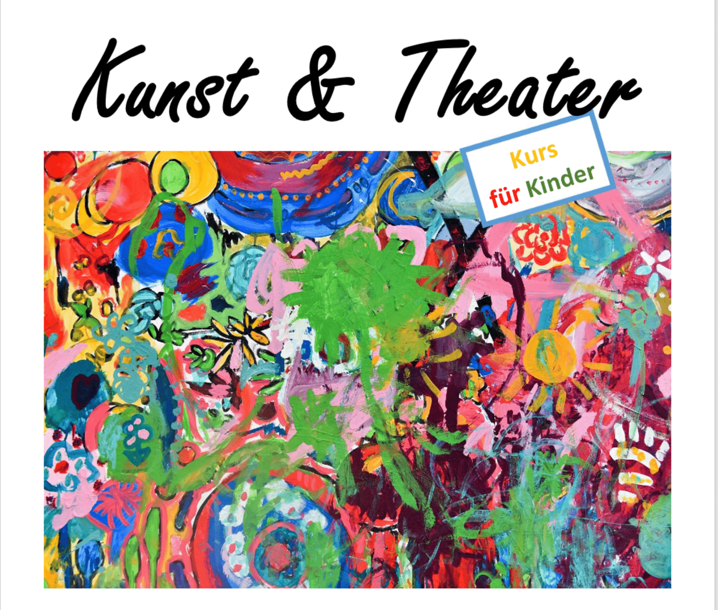 Kunst und Theater (Entwurf: Murach)