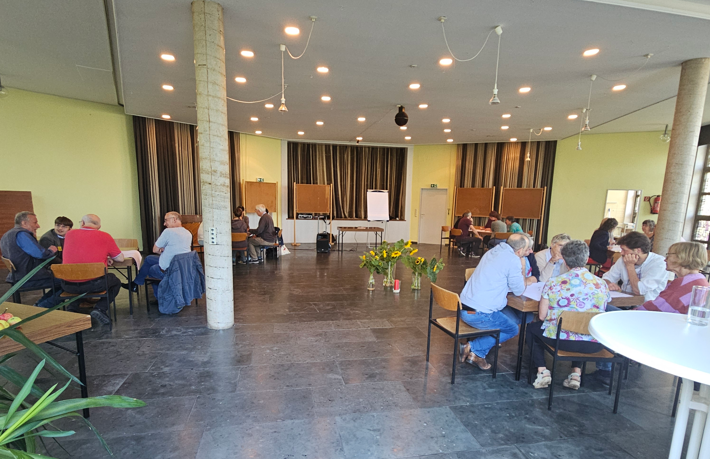 World-Café (Foto: L. Heinke)