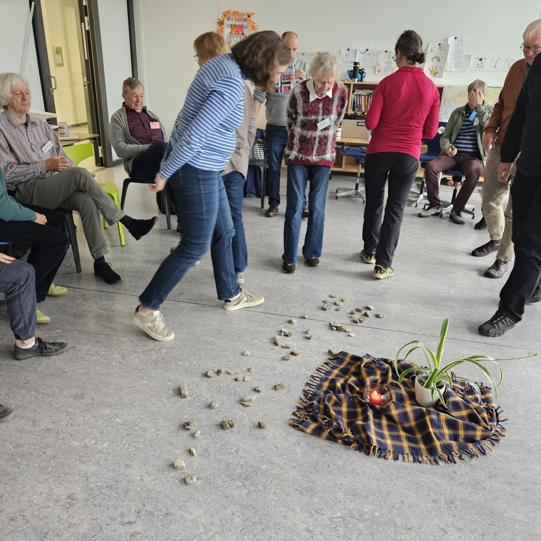 Welcher Stein spiegelt meine Situation im KV wieder? (Foto: L. Heinke)