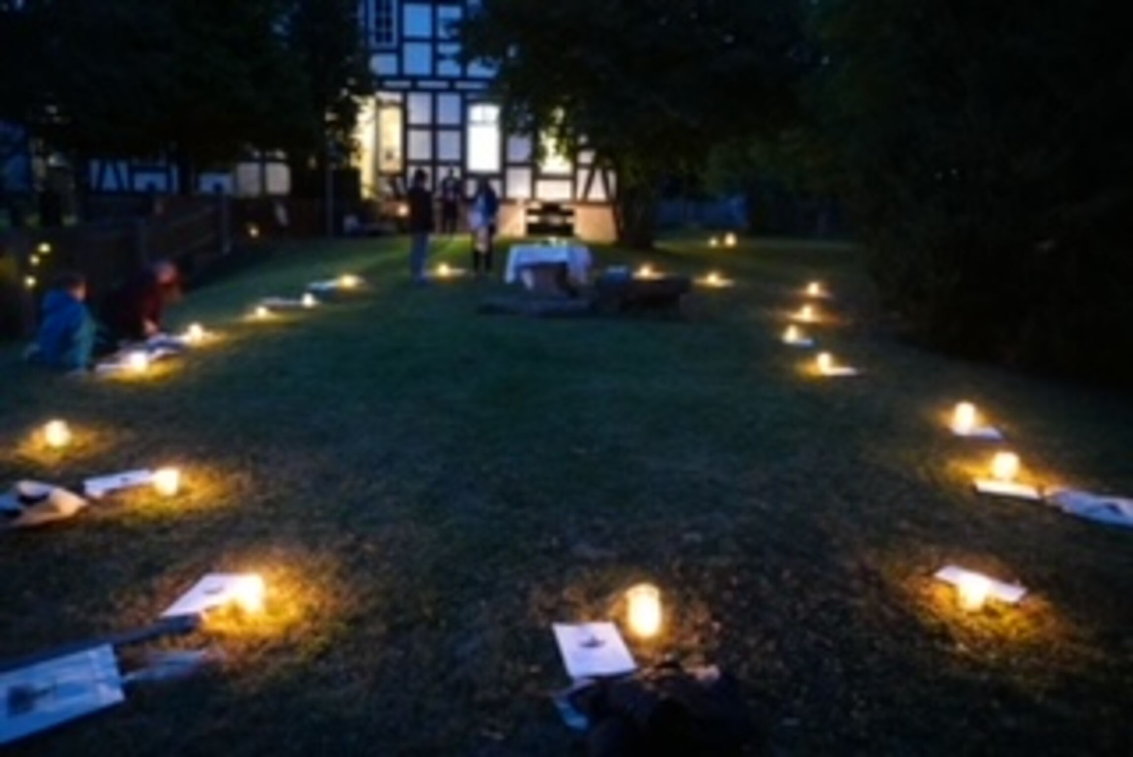 Abendstimmung im Pfarrgarten