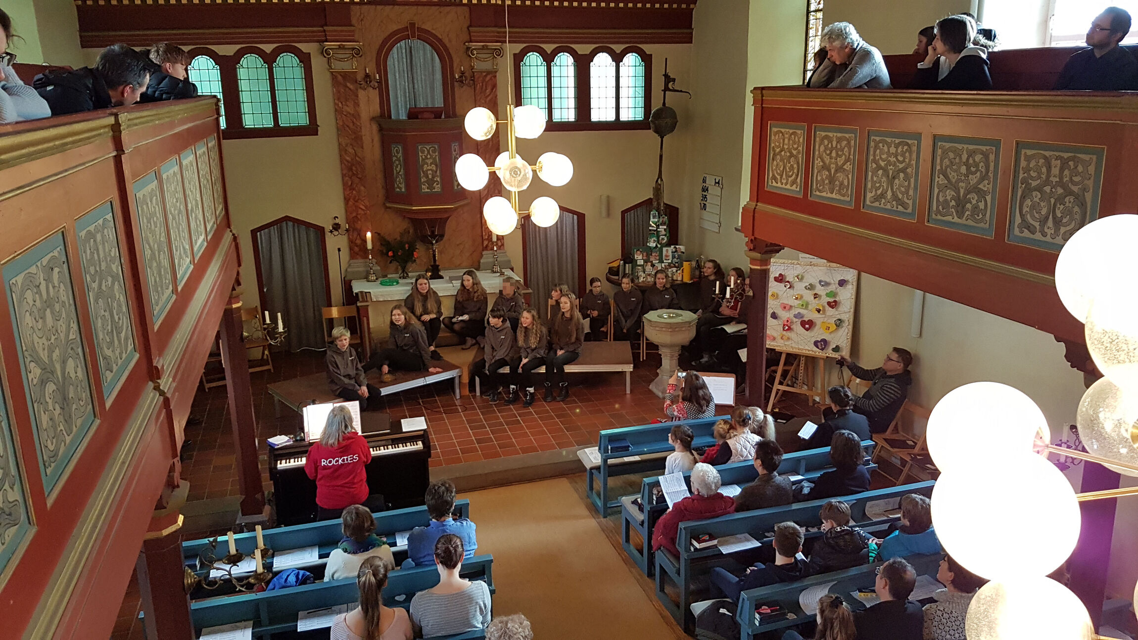 Eine der Anspielszenen