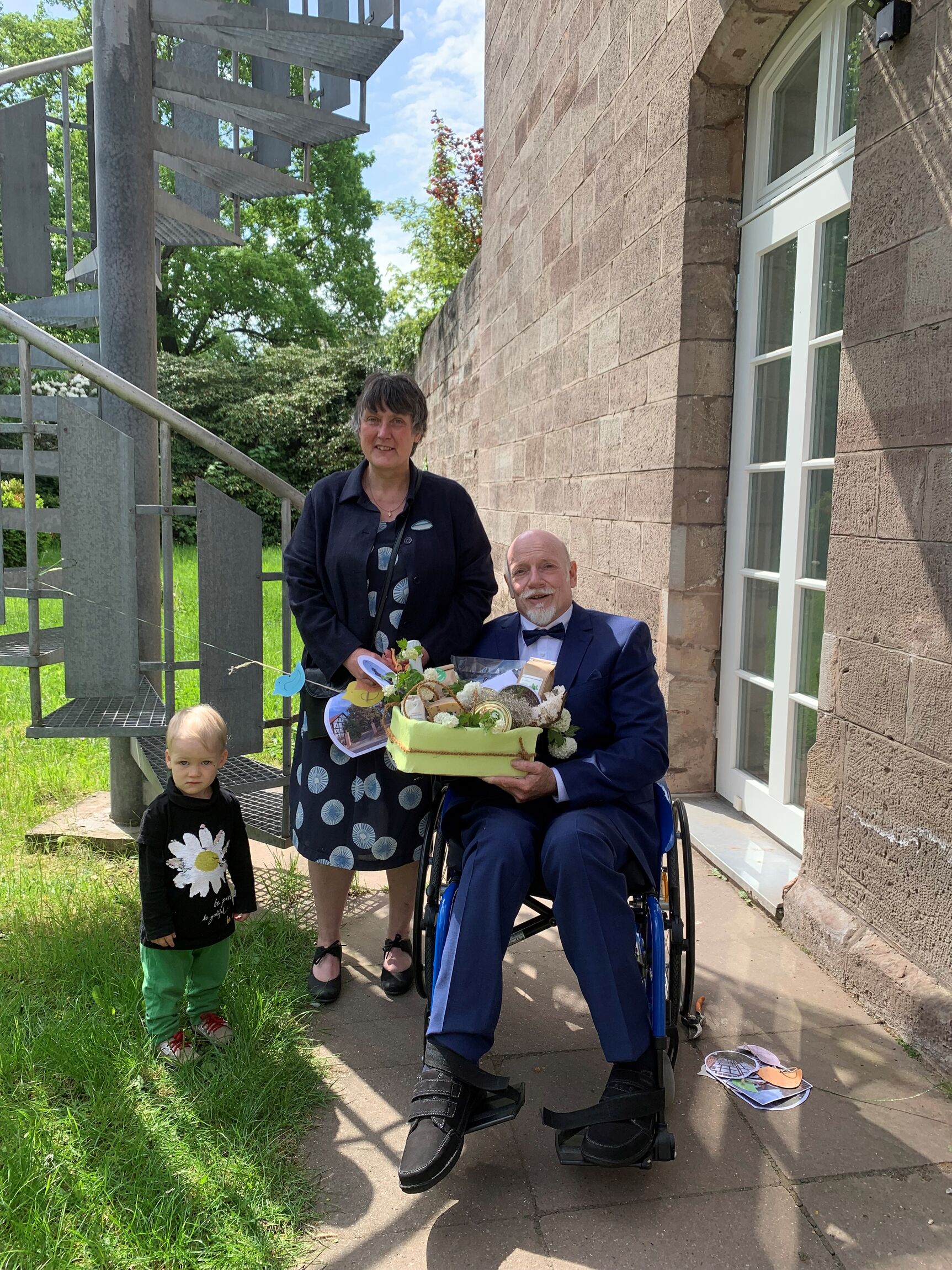 Herzlichen Glückwunsch an das Ehepaar Raupach (Foto: M. Stietenroth)