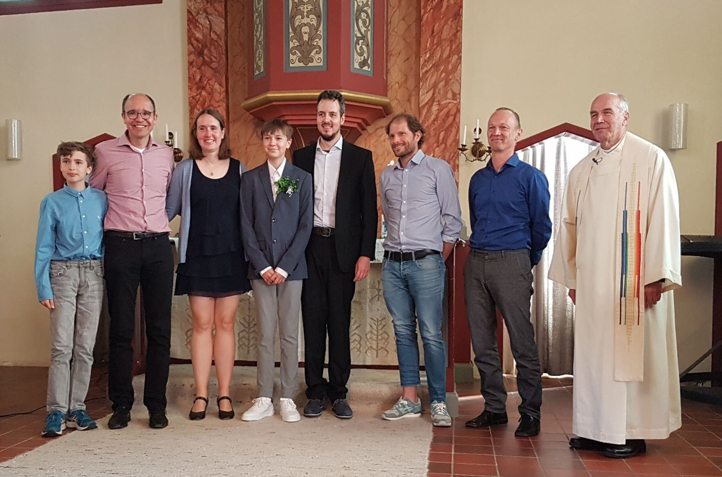 Herzlichen Glückwunsch (Foto: L. Heinke)