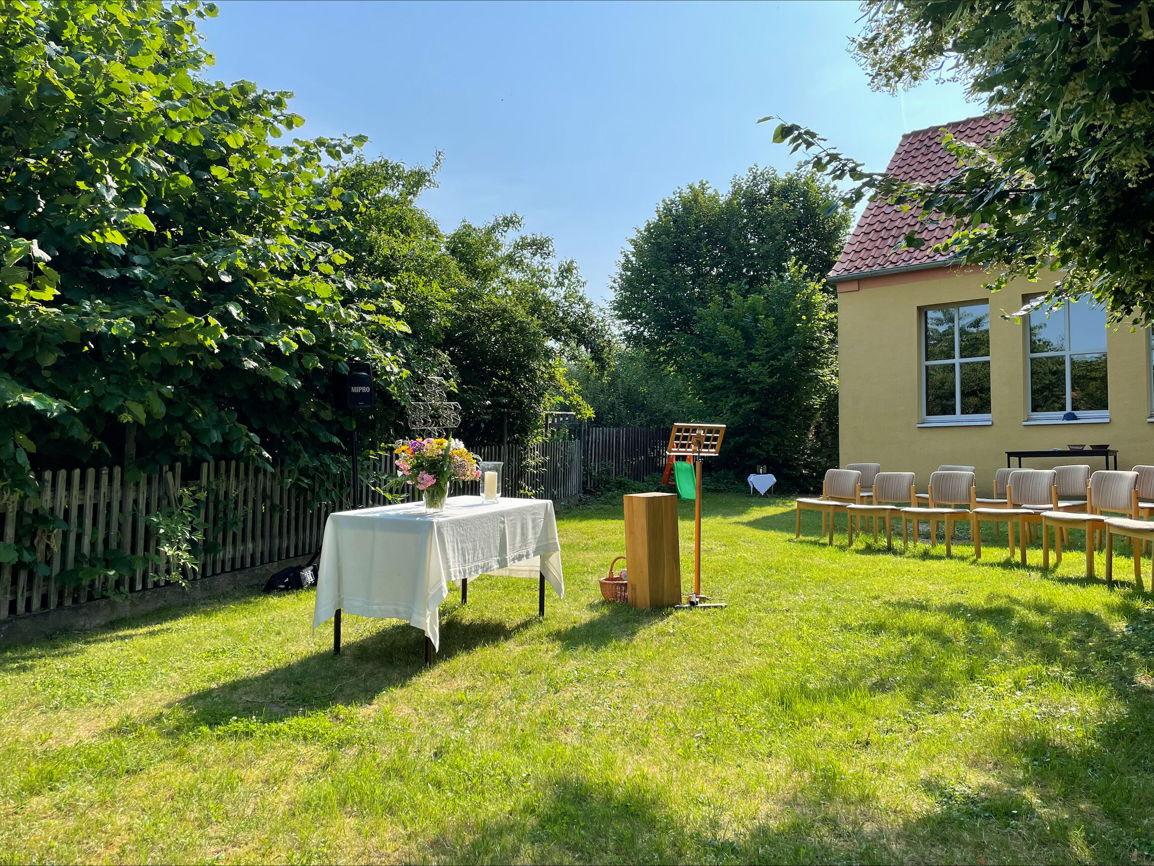 Es ist alles vorbereitet (Foto: E. Thienemann-Ahlers)