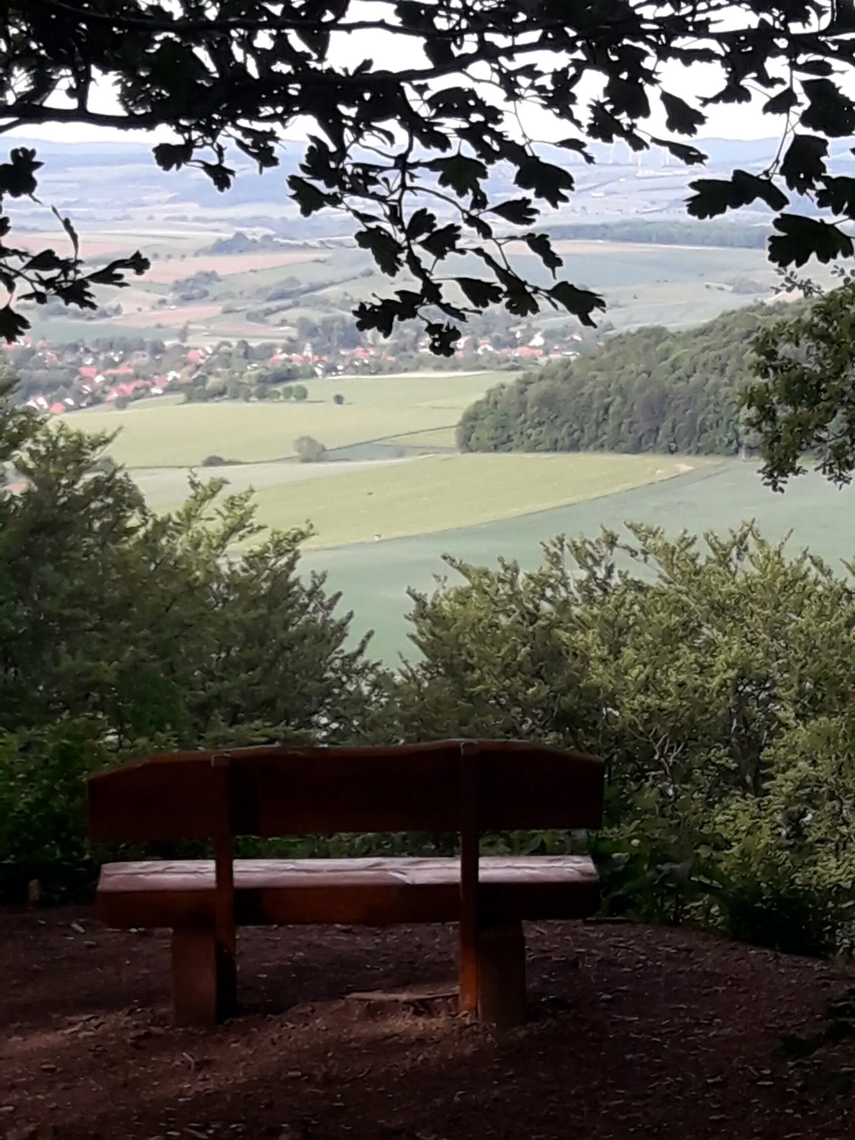 Blick von der Lengder Burg