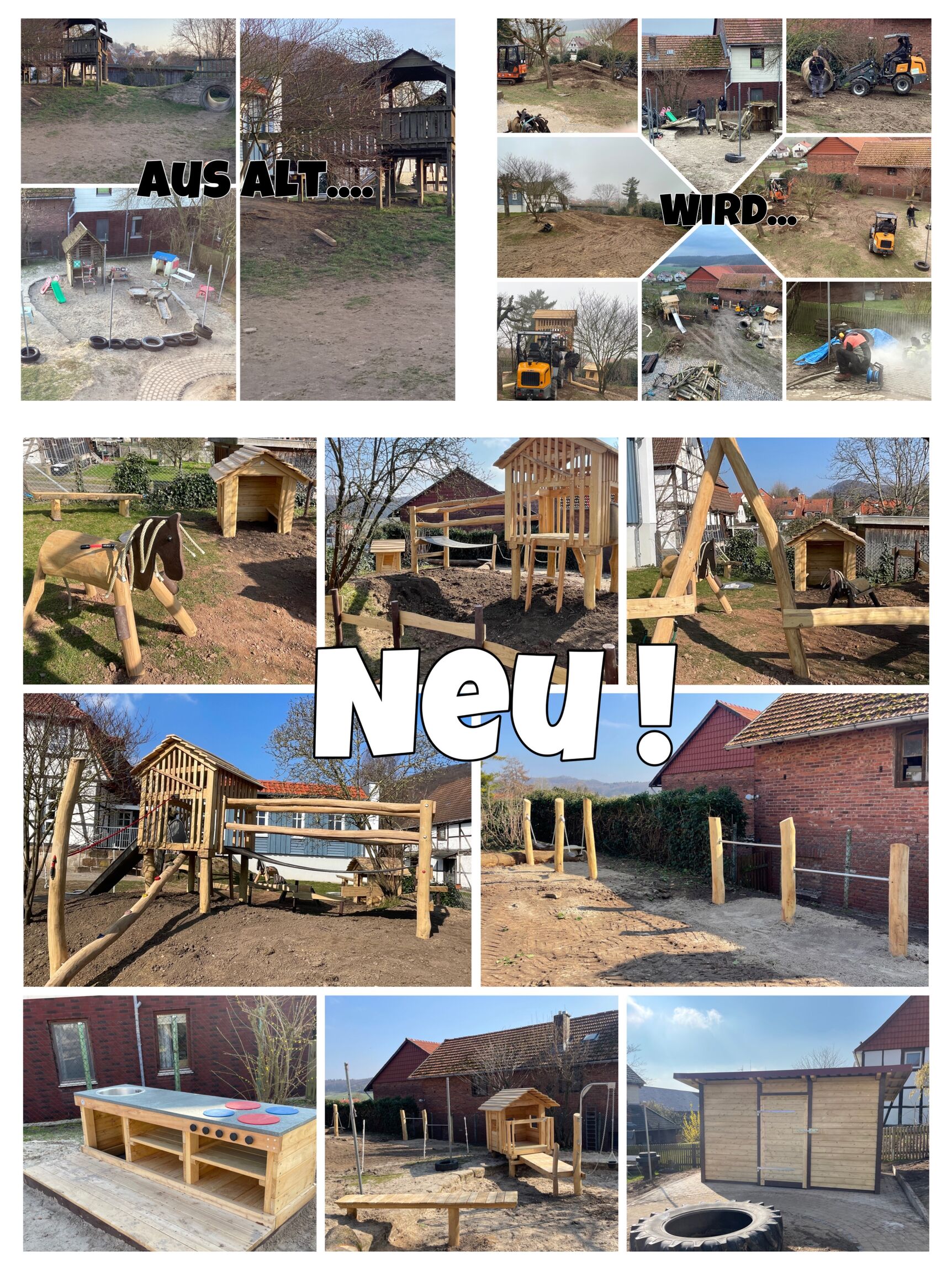 Neues Außengelände (Entwurf und Fotos: KITA)