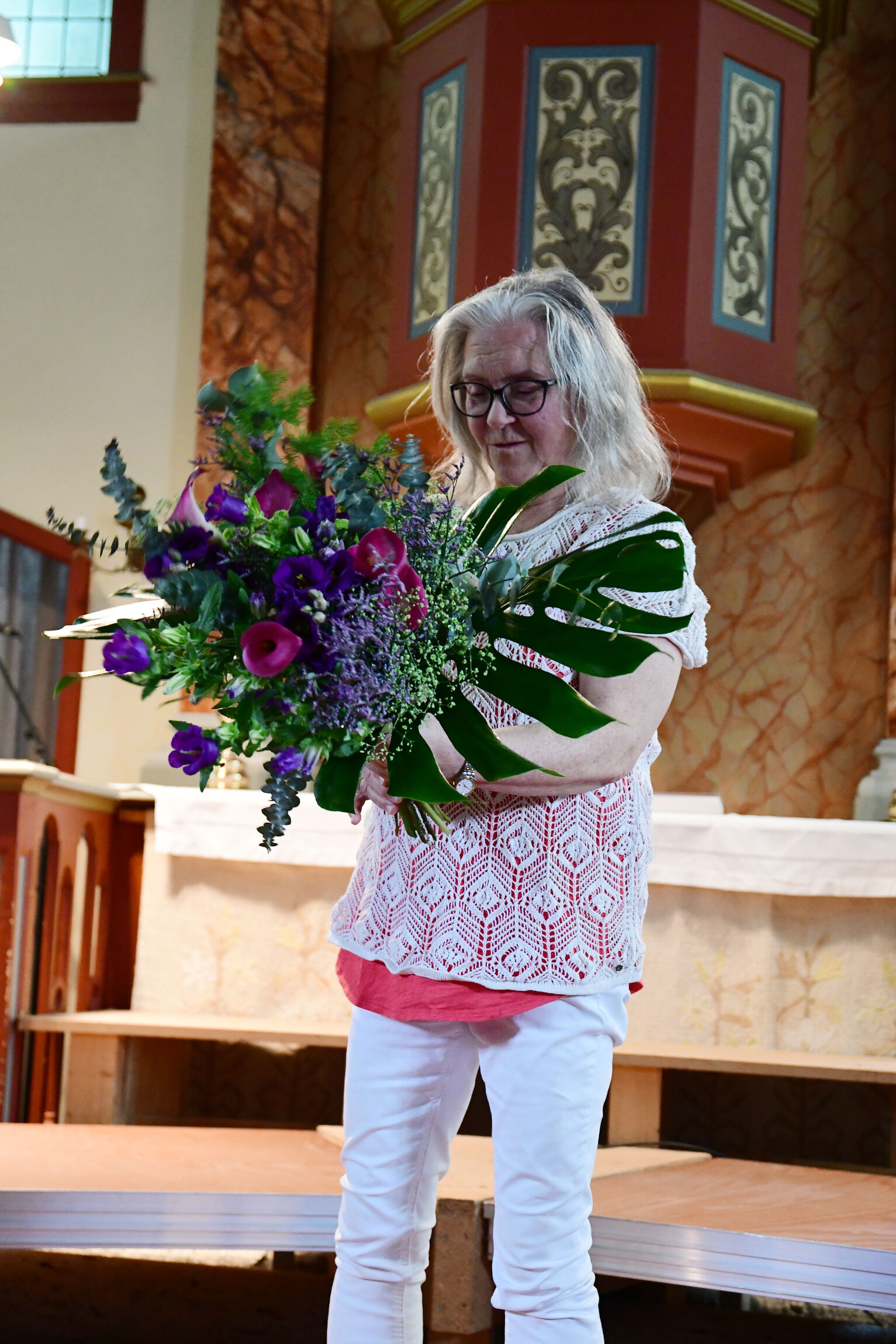 Blumen zum Dank und Abschied (Foto:J. Schmidt-Wiegand)