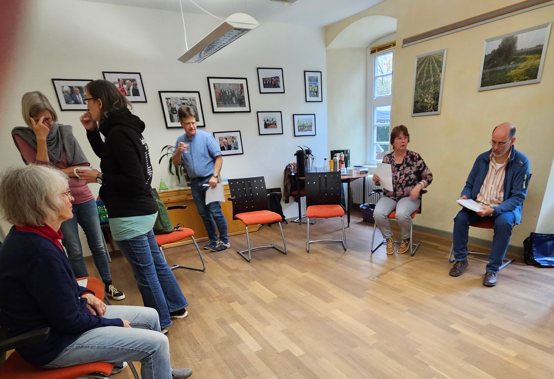 Vorbereitung zur ersten Runde (Foto: L. Heinke)