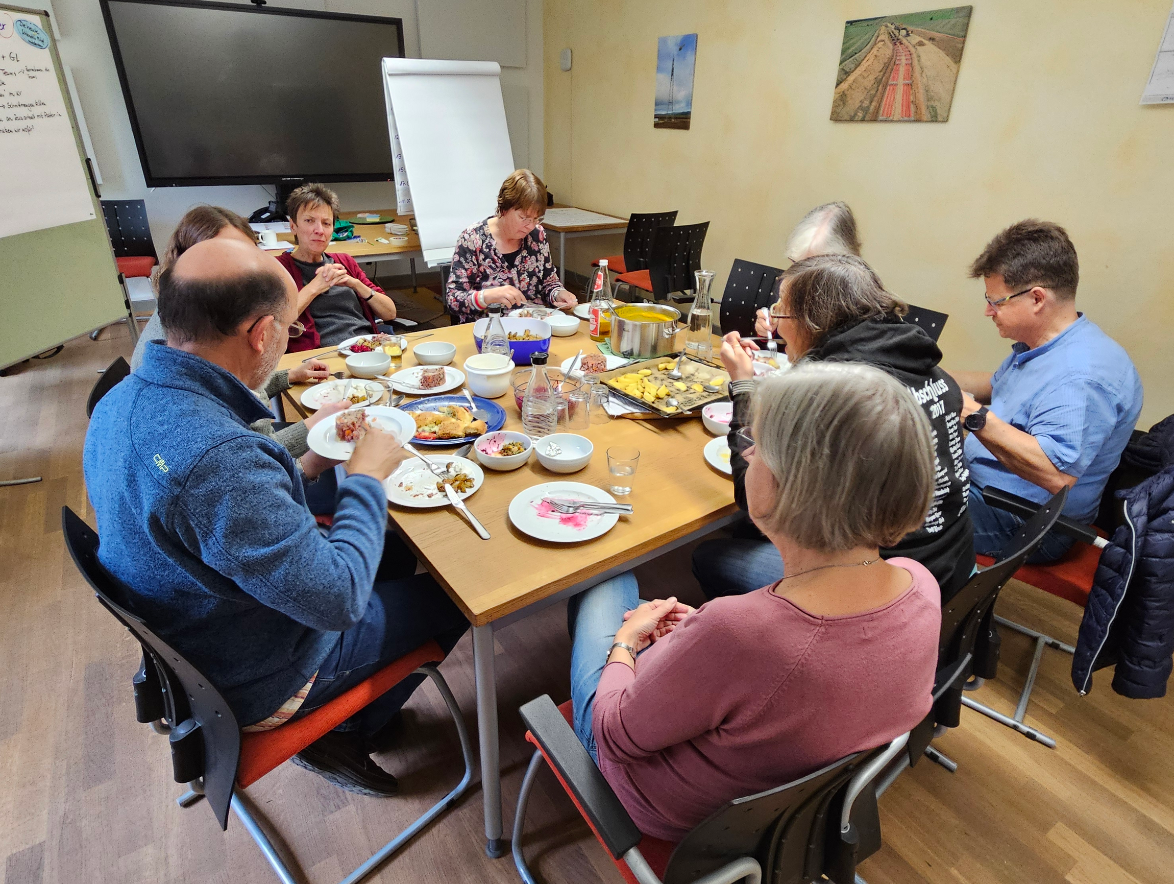 Mittagspause (Foto: L. Heinke)