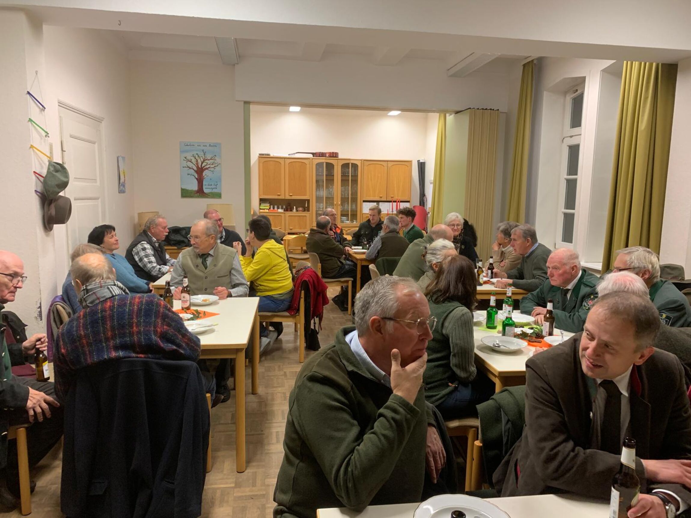 Im Pfarrhaus (Foto: M. Stietenroth)