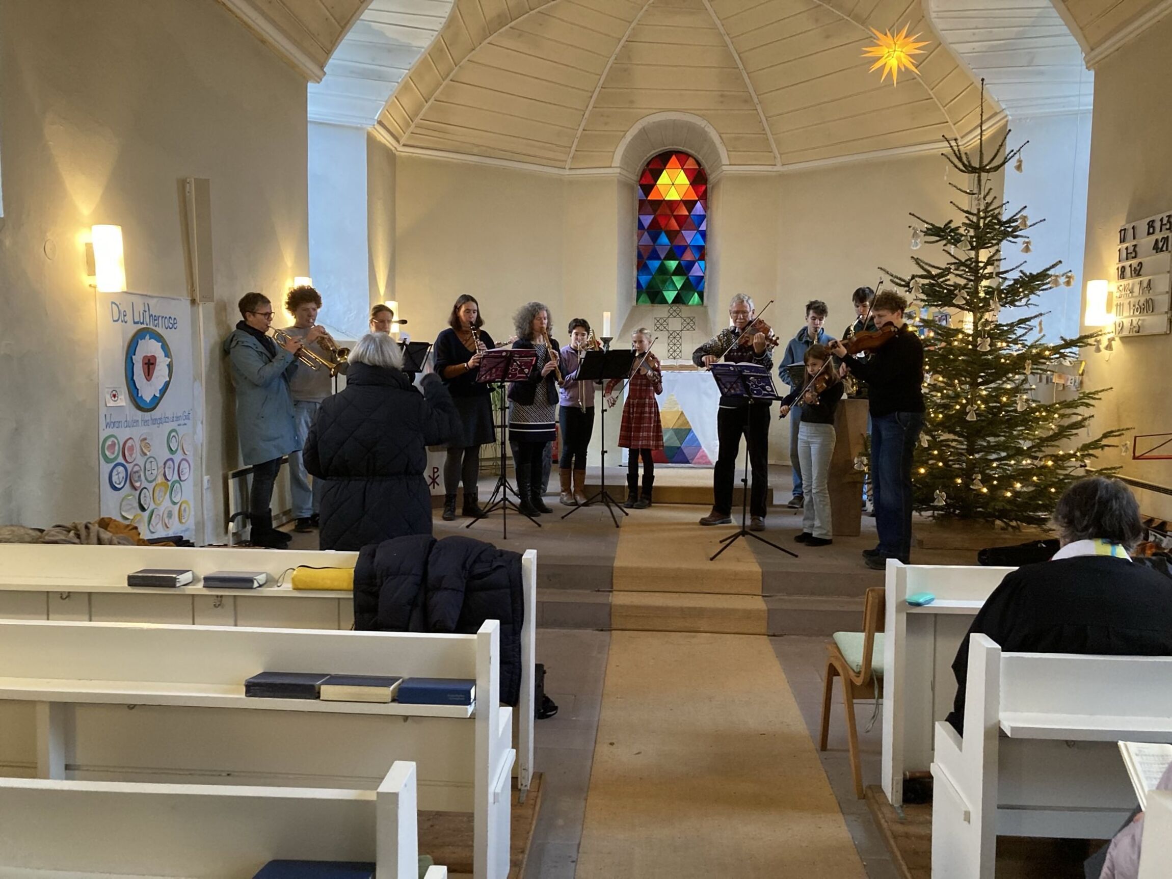 Eine besondere Weihnachtsmusik (Foto: B Hough-Holub)