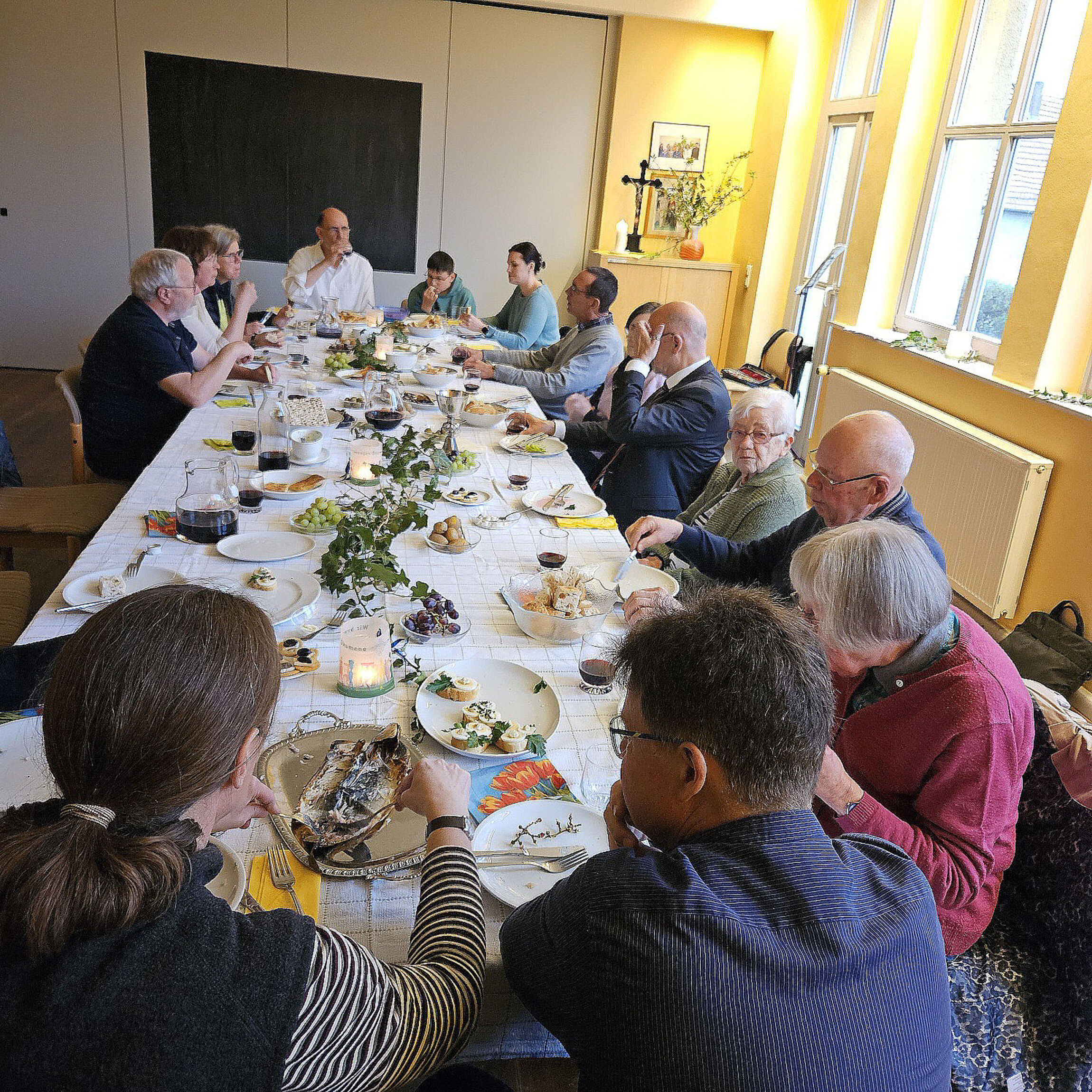 Es schmeckt (Foto: L. Heinke)