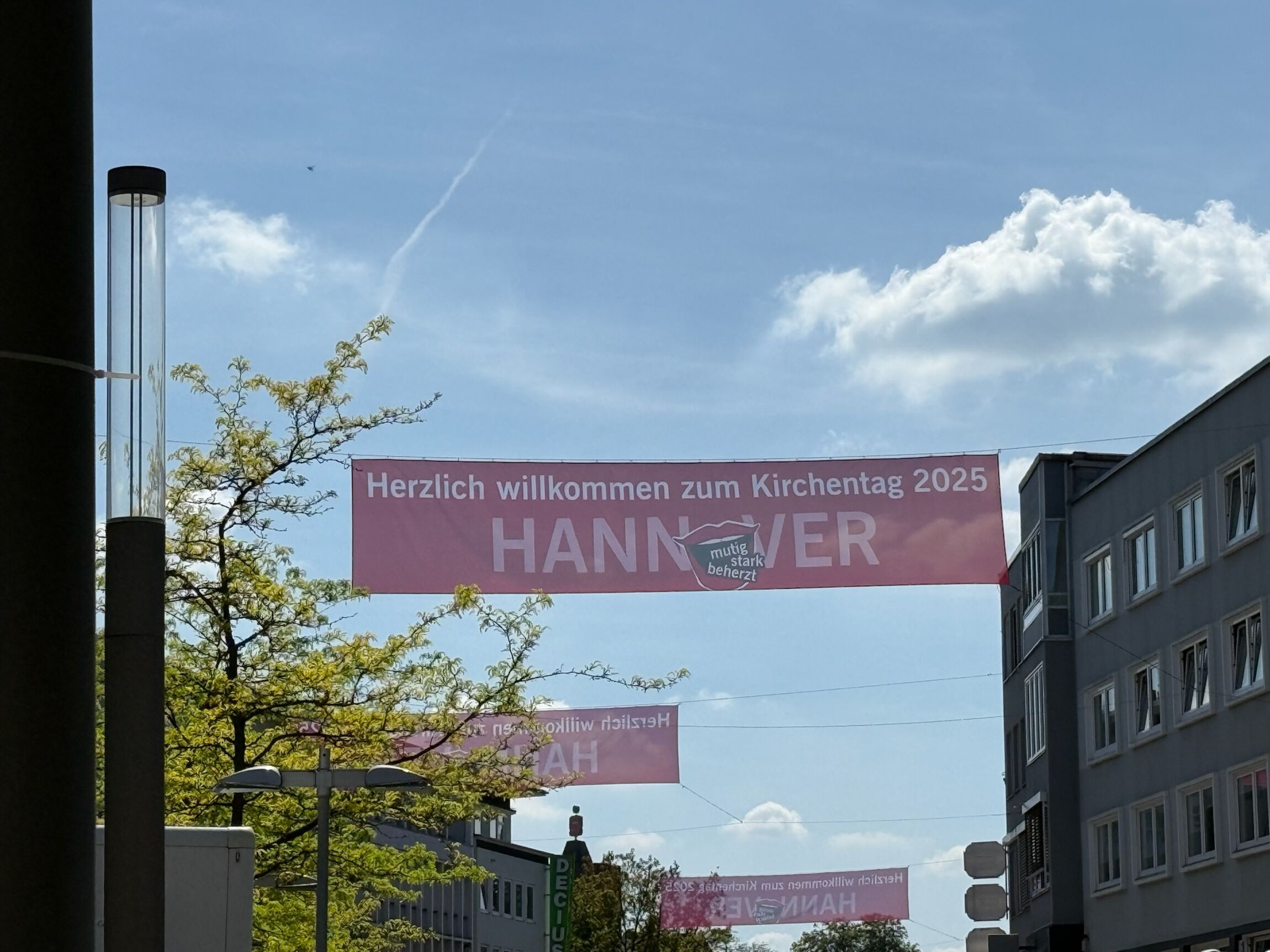 Hannover heißt die Besucher willkommen (Foto: S. Hinker)