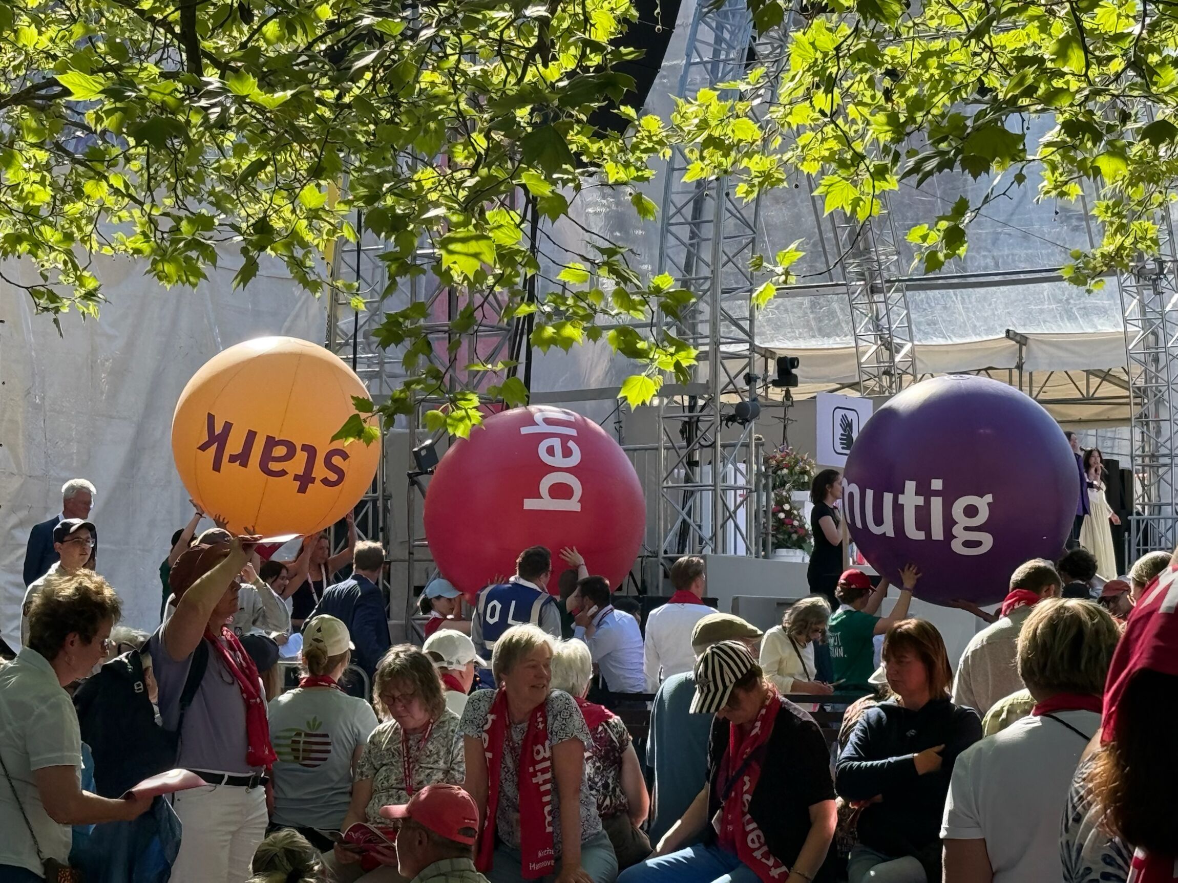 Mutig - stark - beherzt (Foto: S. Heinke)