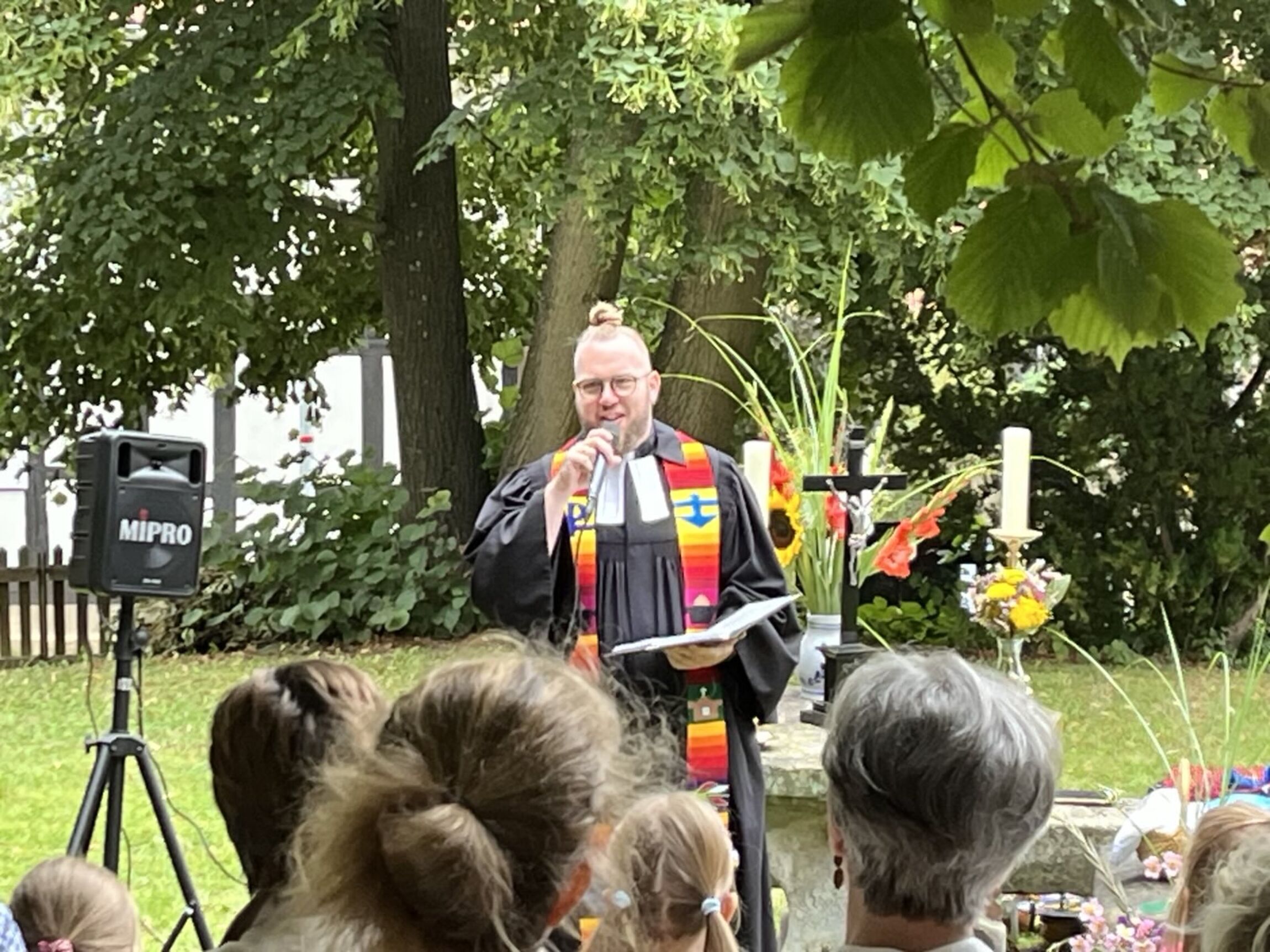 Vikar Sascha Weinkauf (Foto: U. Weberschock)