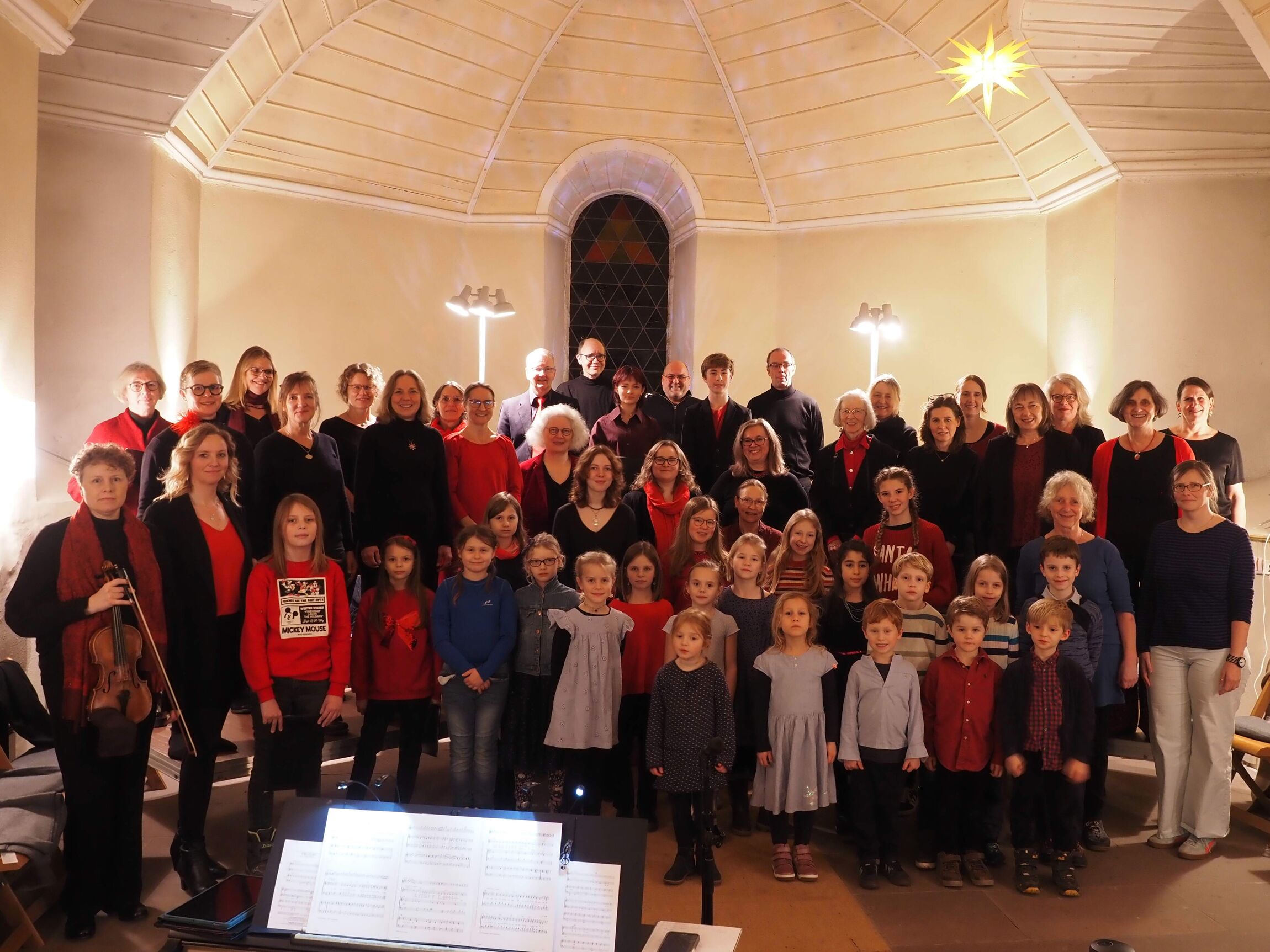 Adventskonzert unserer Chöre (Foto: K. Hogh-Holub)
