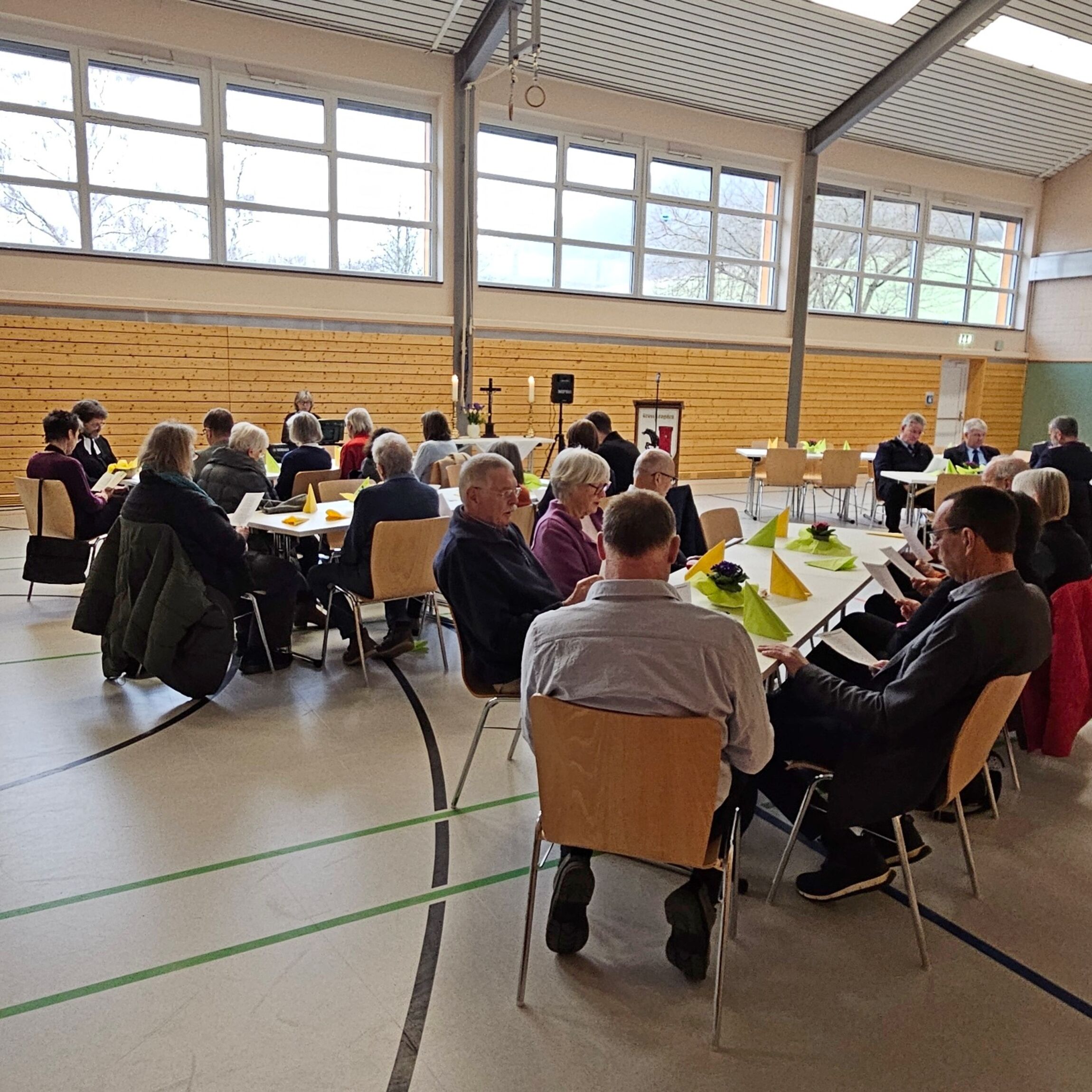 Kurz vor Beginn (Foto: L. Heinke)