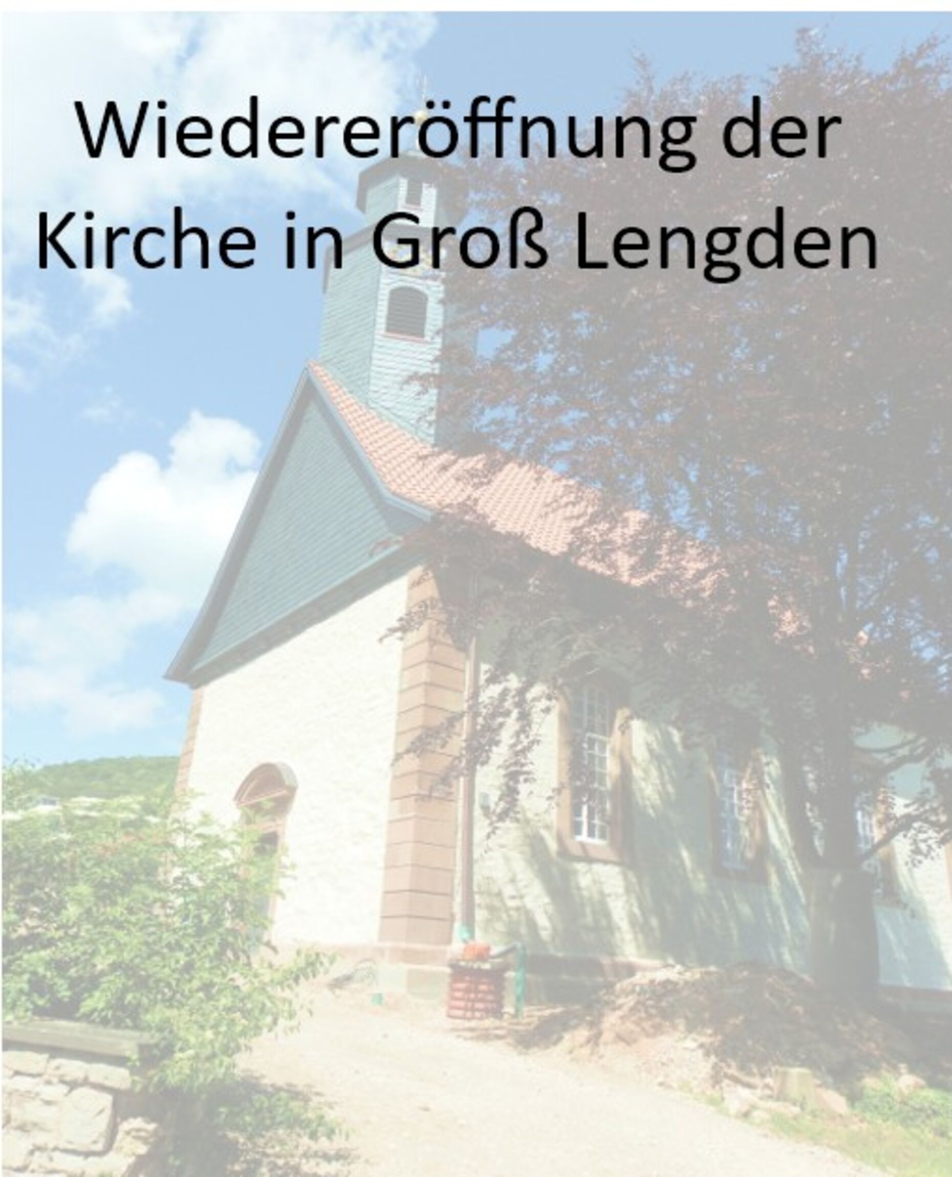 Einladung (Foto und Entwurf: I. Raupach)