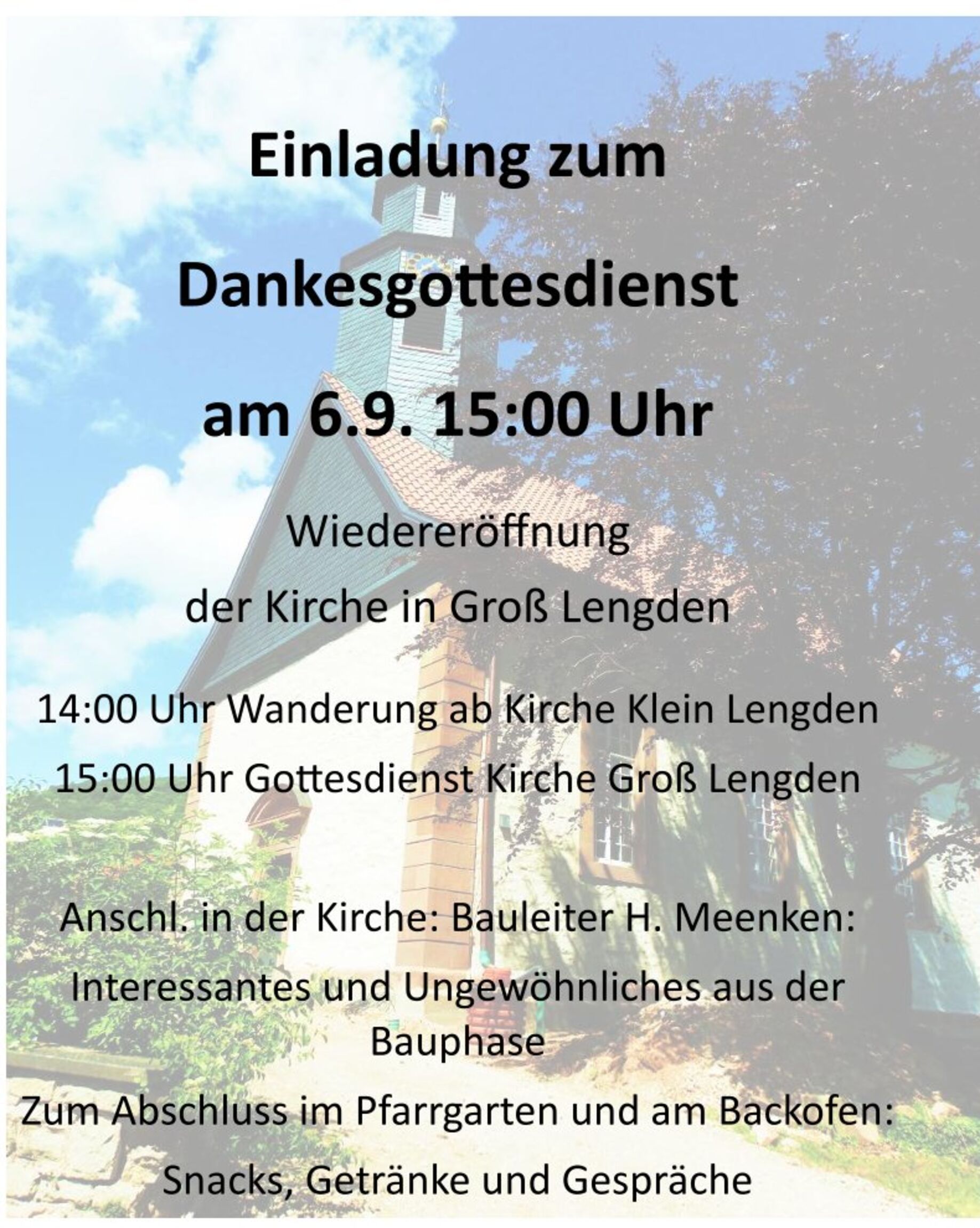 Einladung Dankesgottesdienst (Entwurf: I. Raupach)