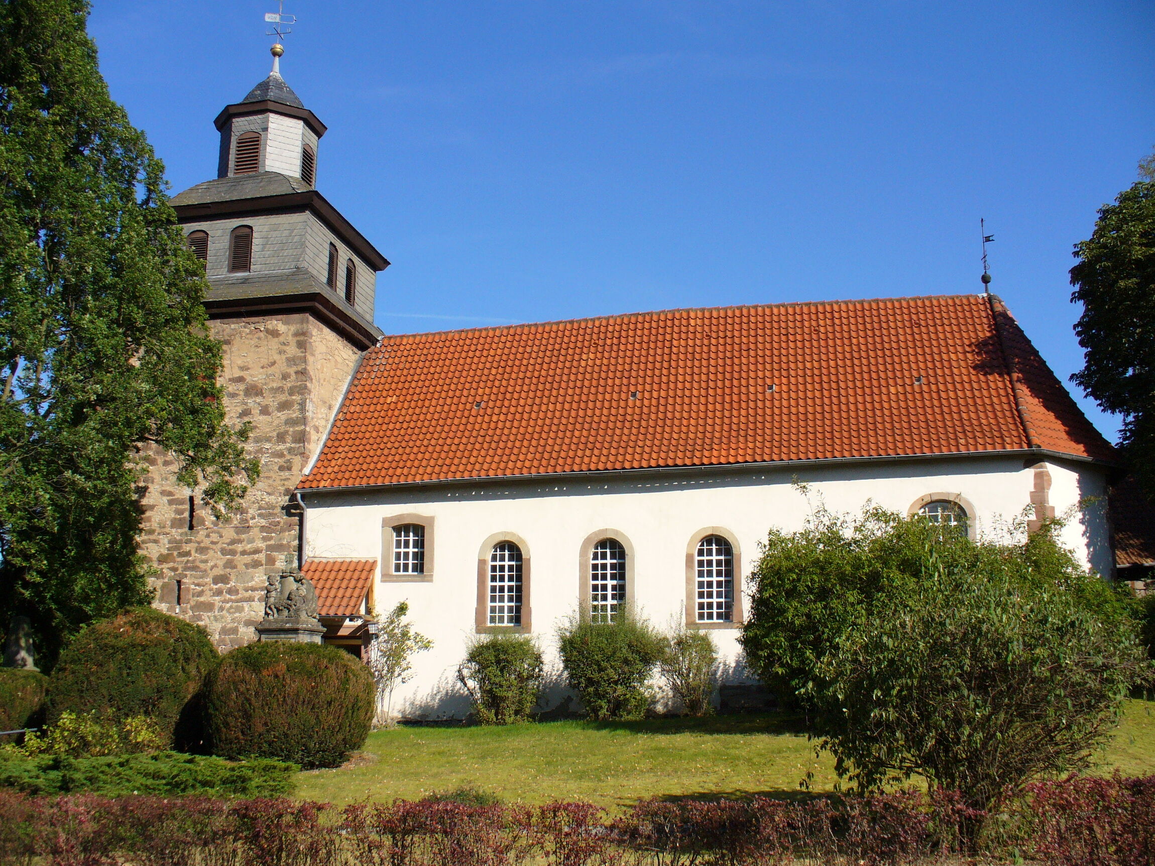 Kirche in Klein Lengden, Südansicht, ca. 2008