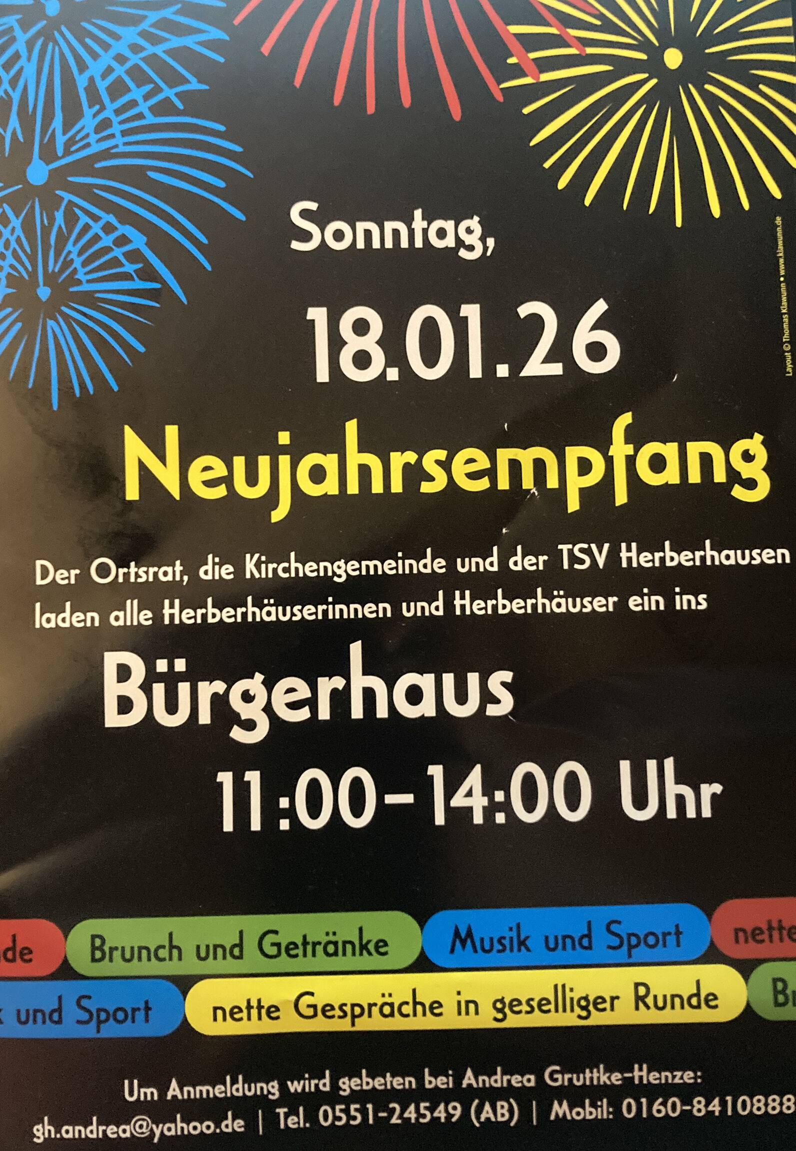 Neujahrsempfang Herberhausen