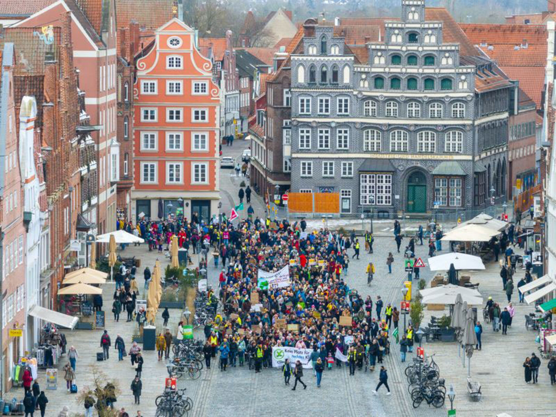 Laufdemo FFF Am Sande Lüneburg