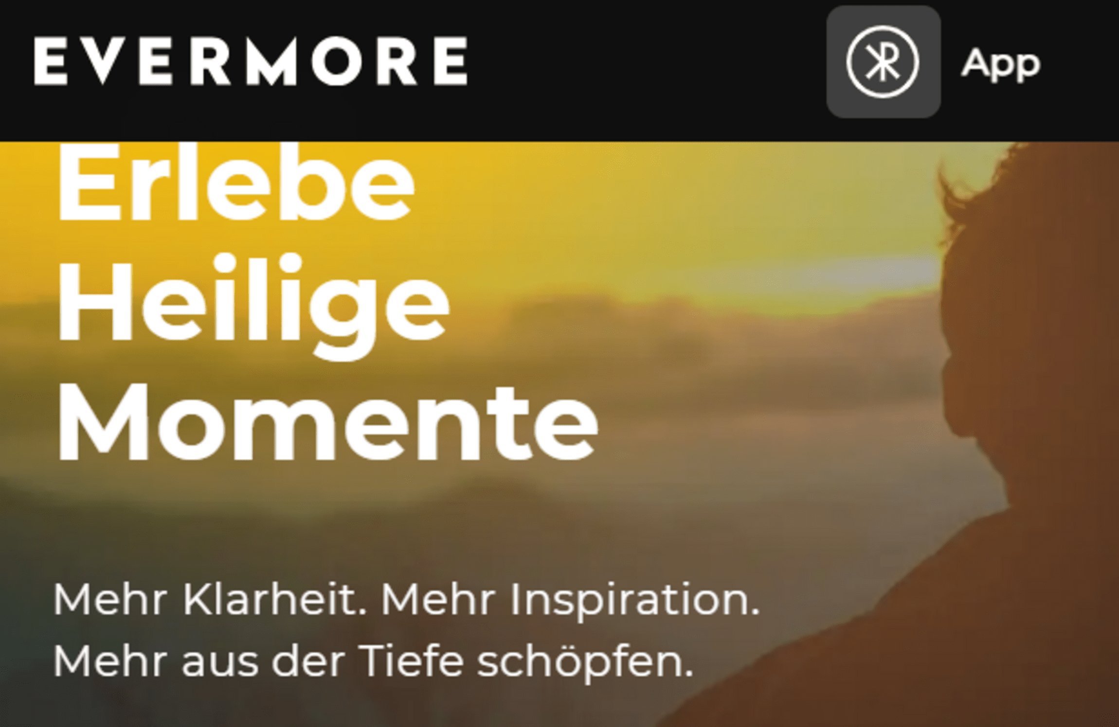 Evermore Meditationsapp der Ev.-luth. Landeskirche Hannovers
