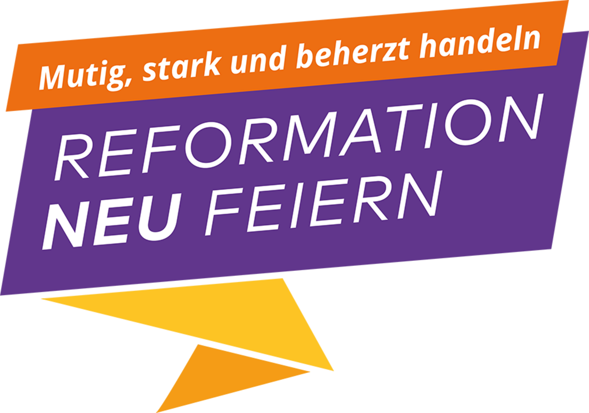 Logo Reformation neu feiern 2025