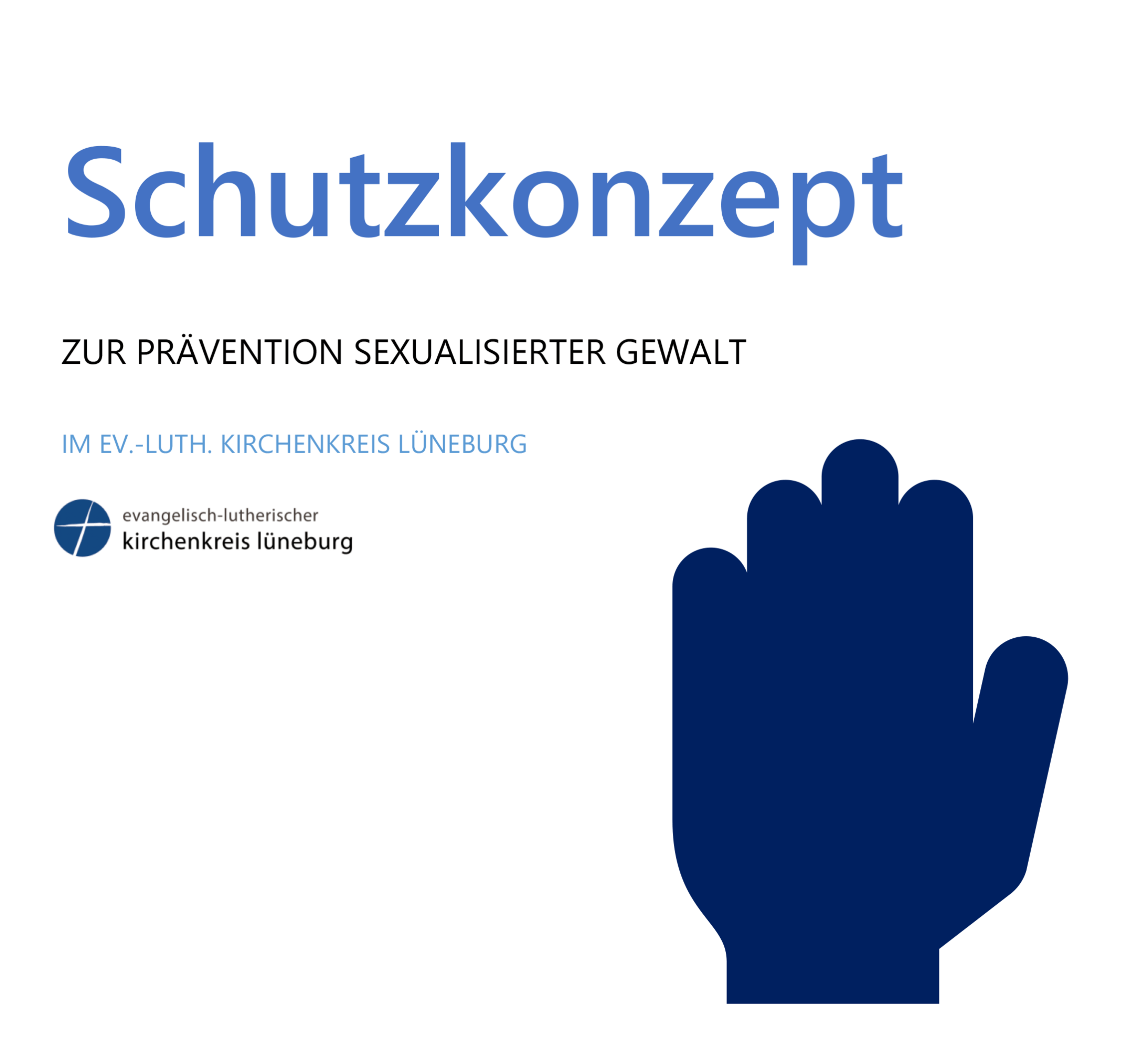 Titel Schutzkonzept zur Prävention sexueller Gwalt im Kirchenkreis Lüneburg