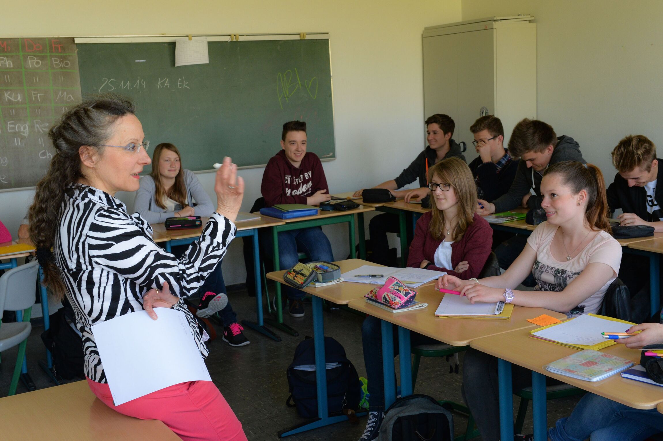 Religionsunterricht im zehnten Jahrgang