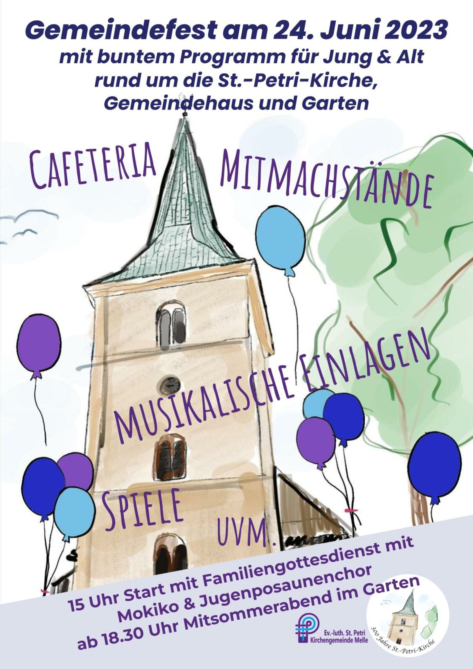 Gemeindefest 24.06.2023 Plakat