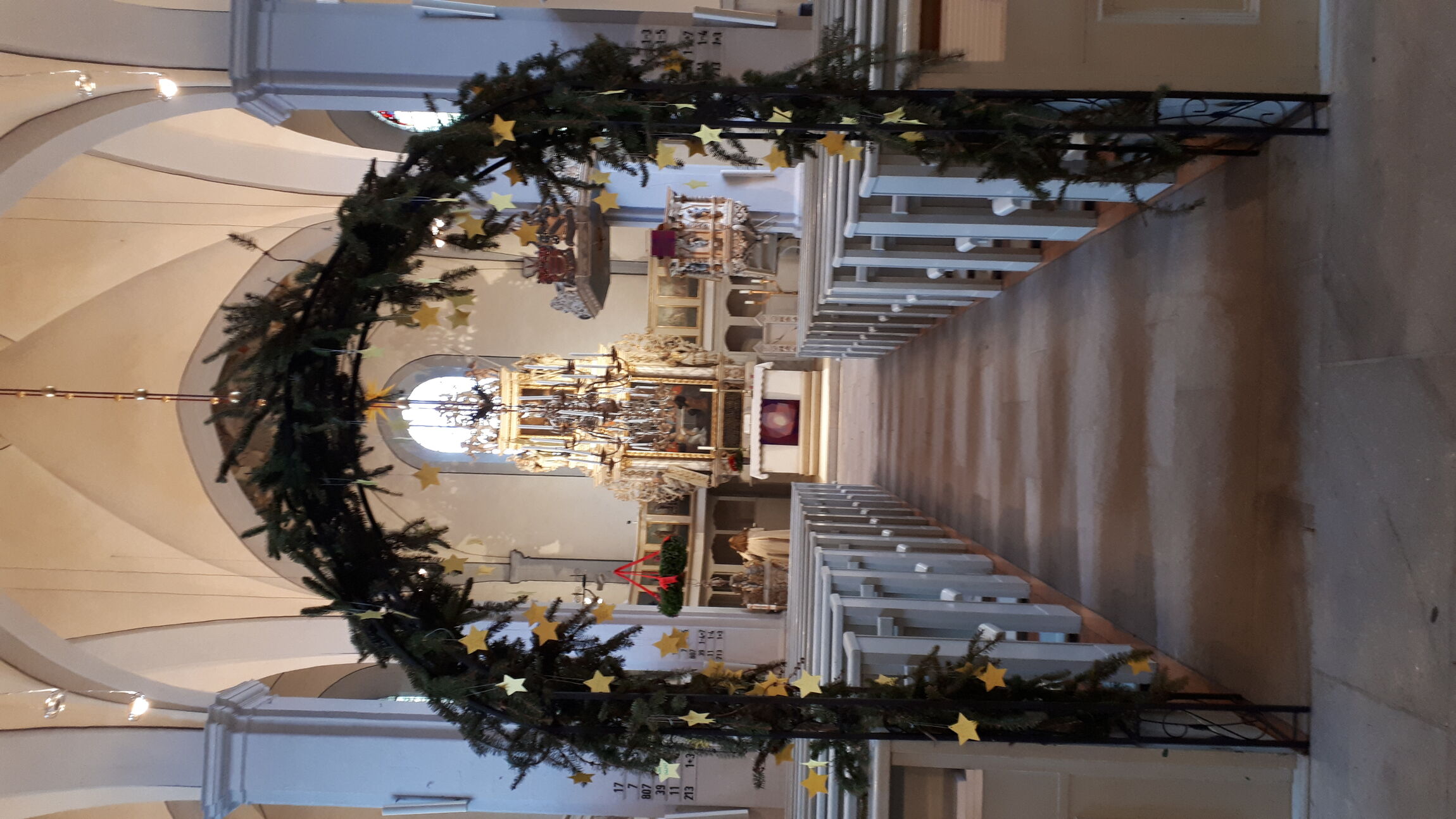 Adventstor in der St.-Petri-Kirche