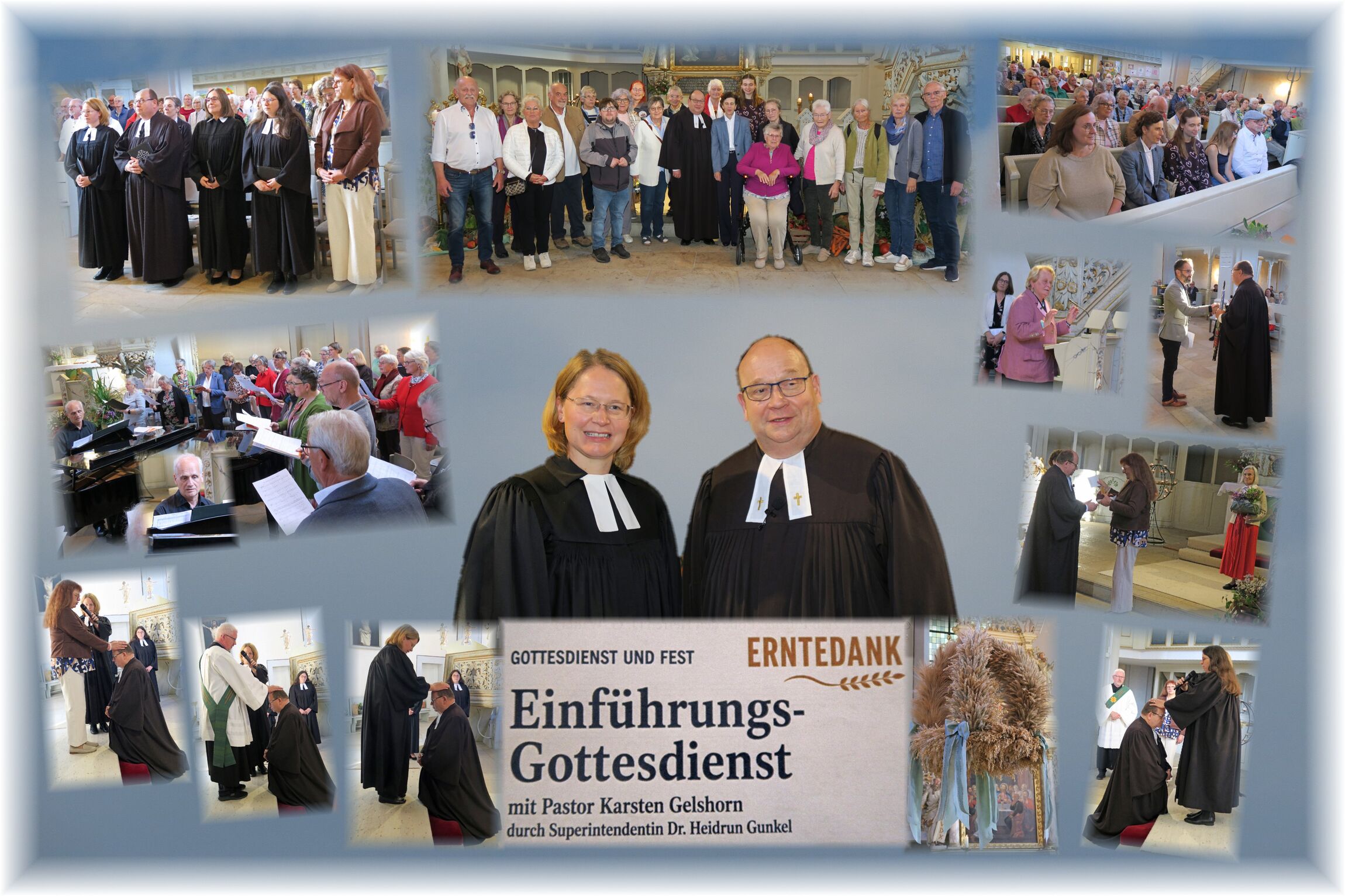 Fotocollage Einführung Pastor Gelshorn 04.10.2026