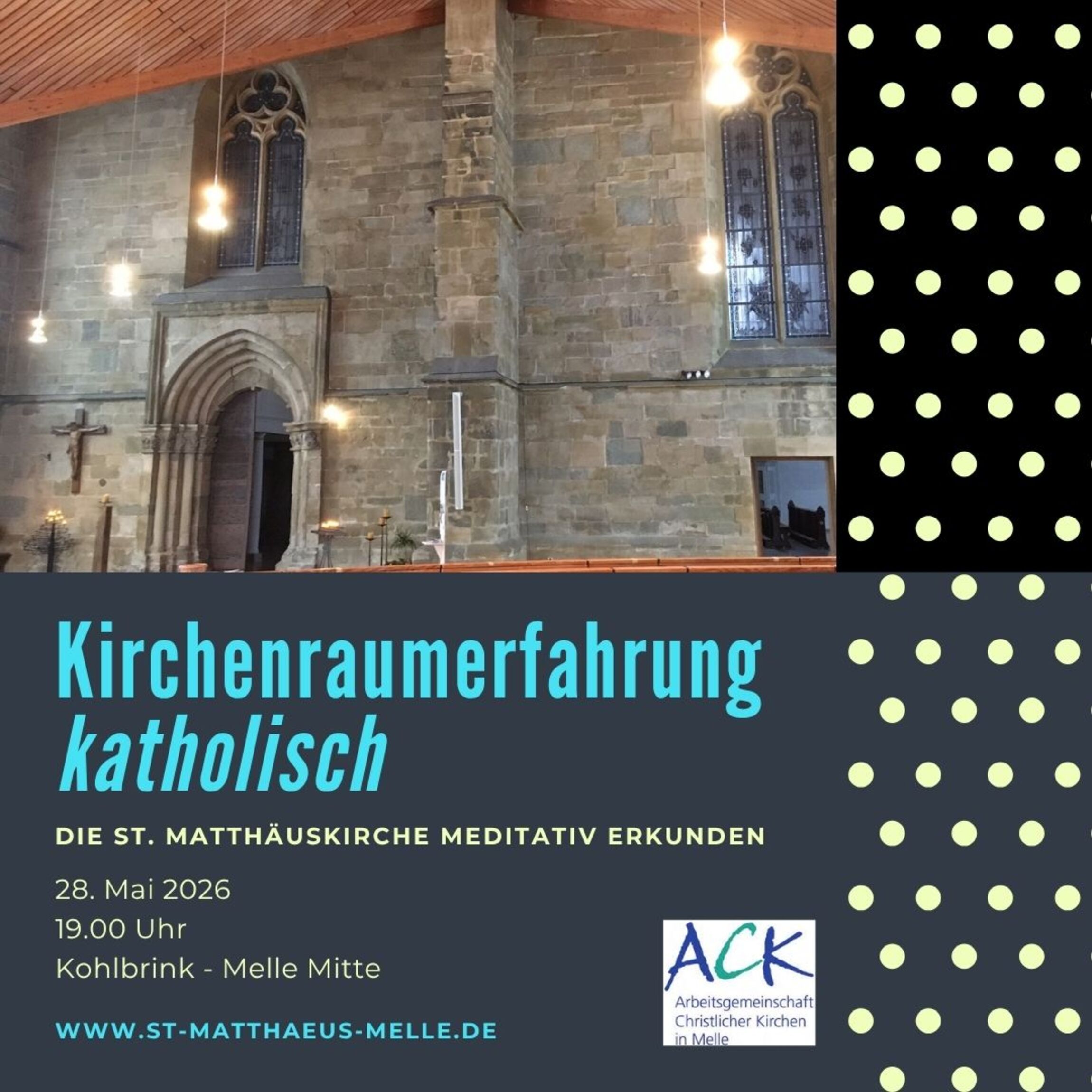 Kirchenraumerfahrung St. Matthäus 25.05.2026