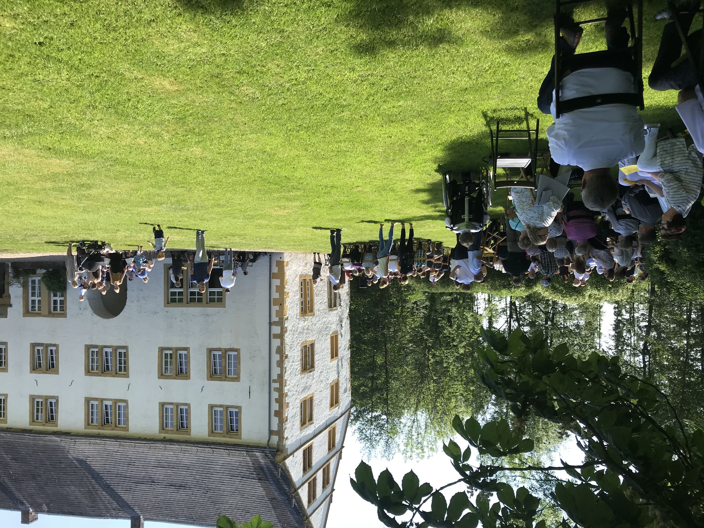 Gottesdienst auf Schloss Königsbrück