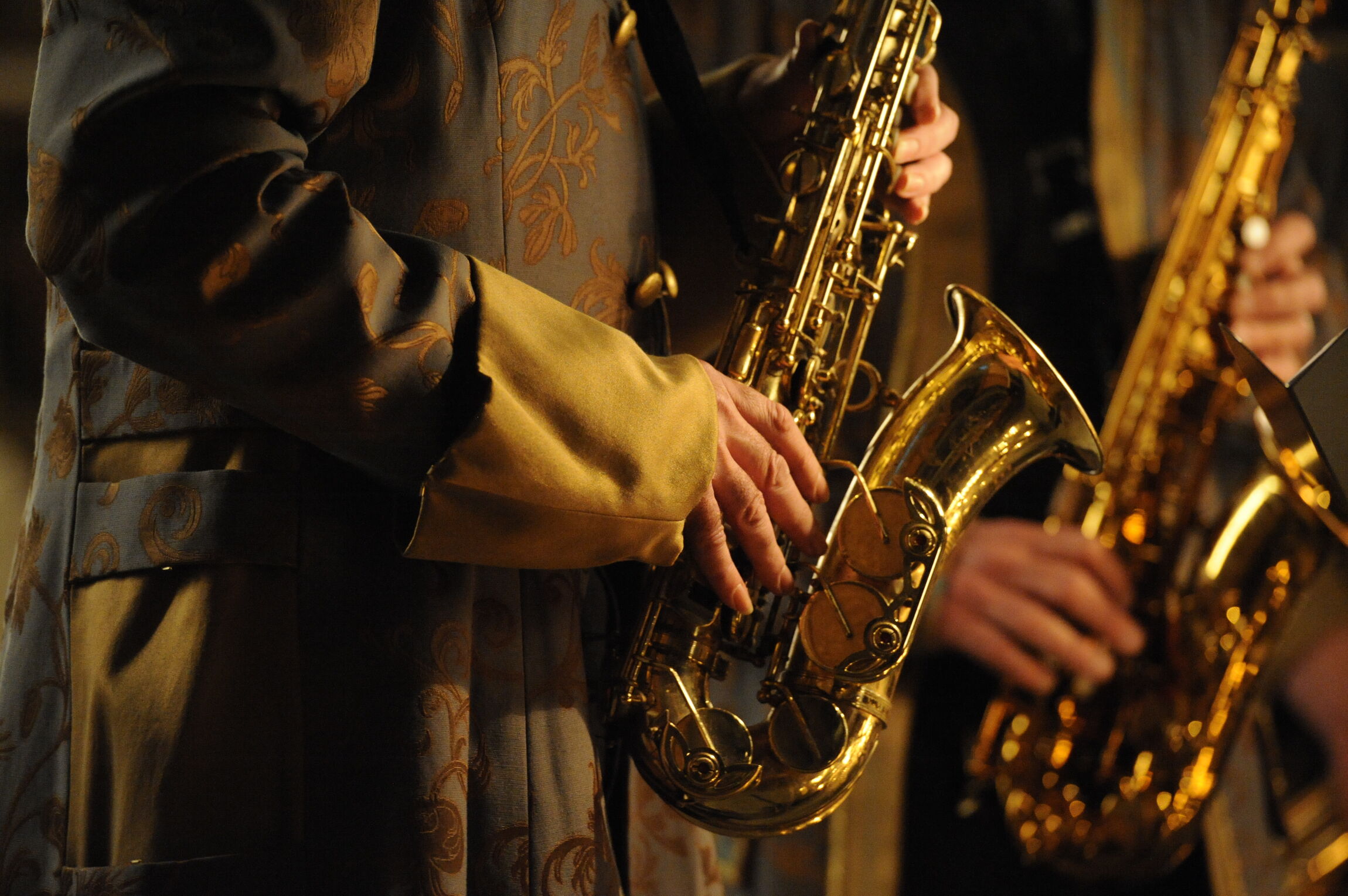 Saxophoniker Detailbild