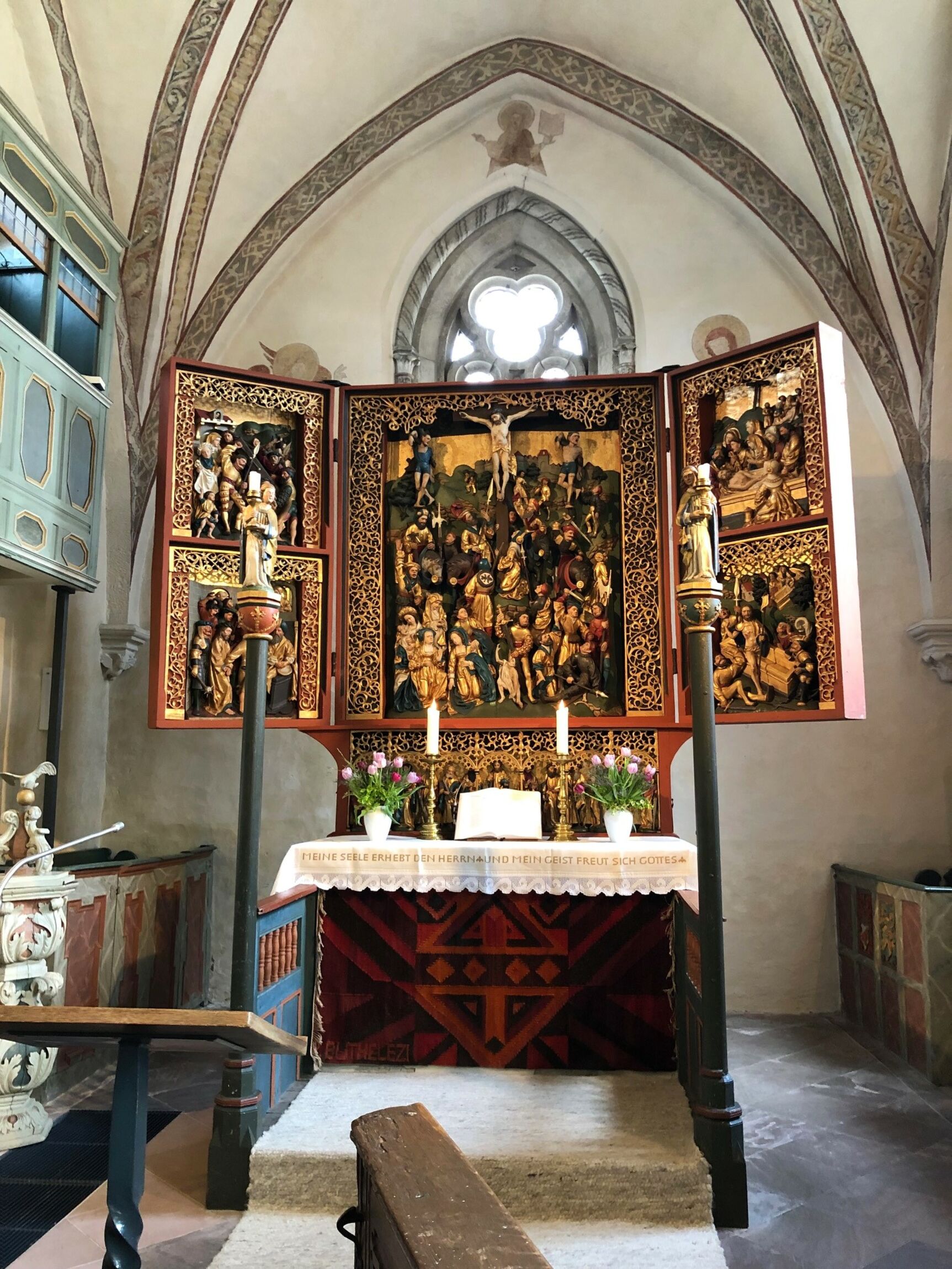 Marienkirche Oldendorf Passionsaltar