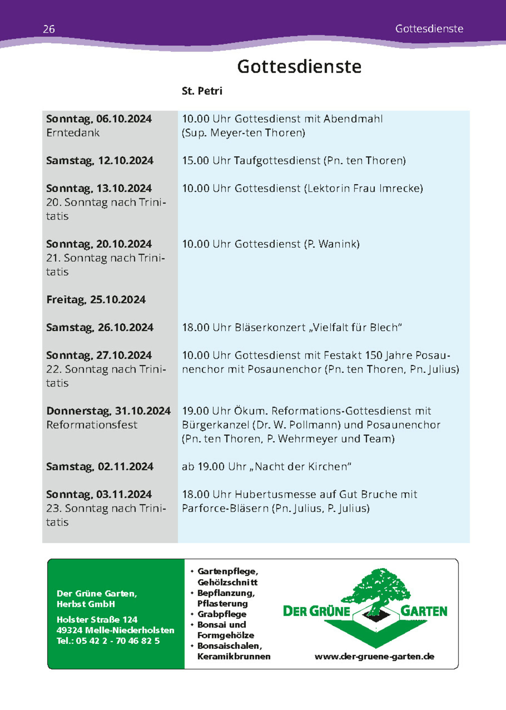 Gemeinsam 87 - GD Region