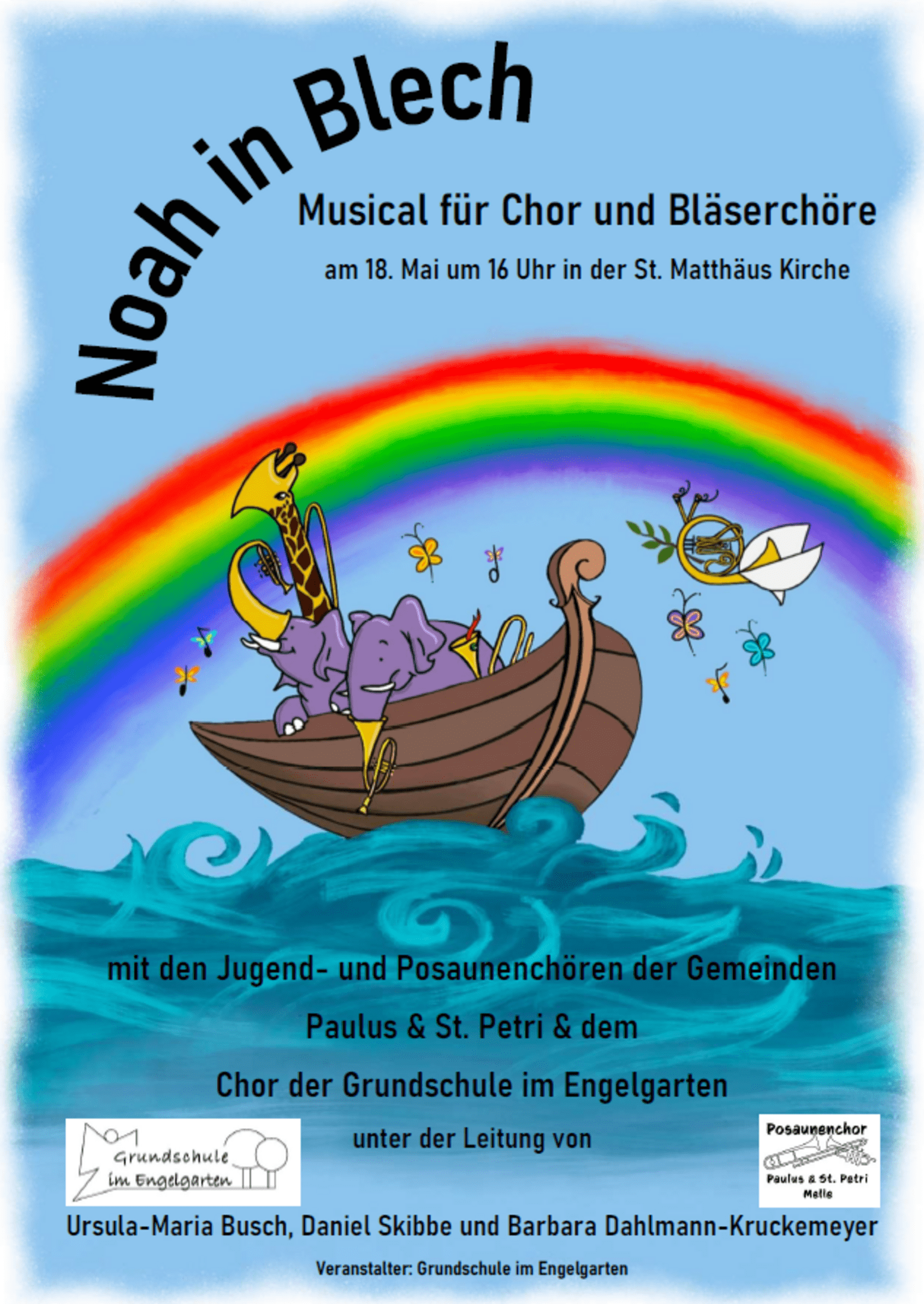 Plakat "Noah in Blech"