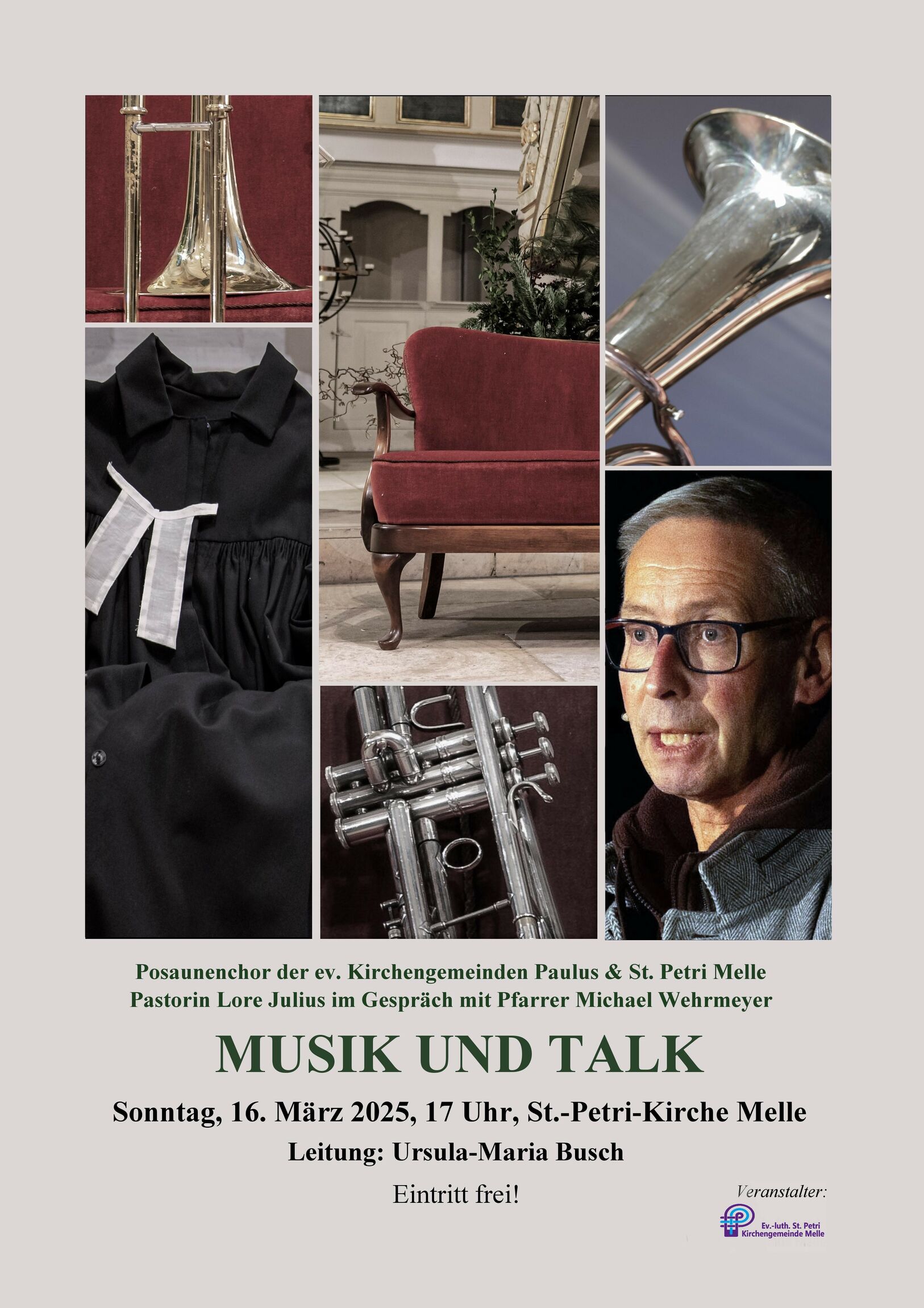 Plakat Musik und Talk 2025