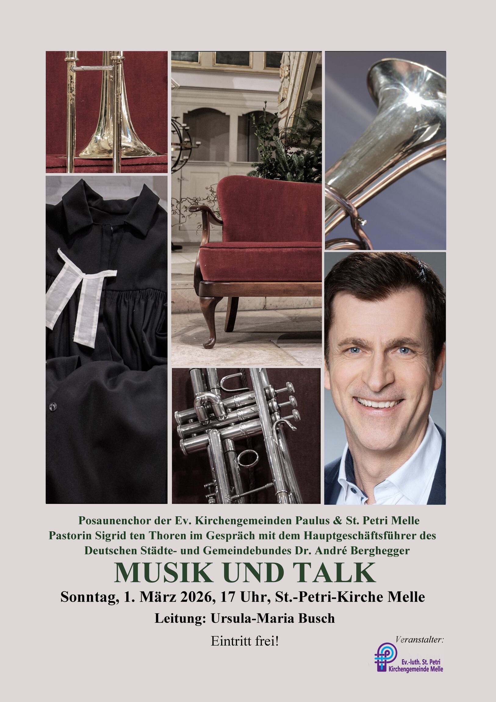 Plakat Musik und Talk 2026
