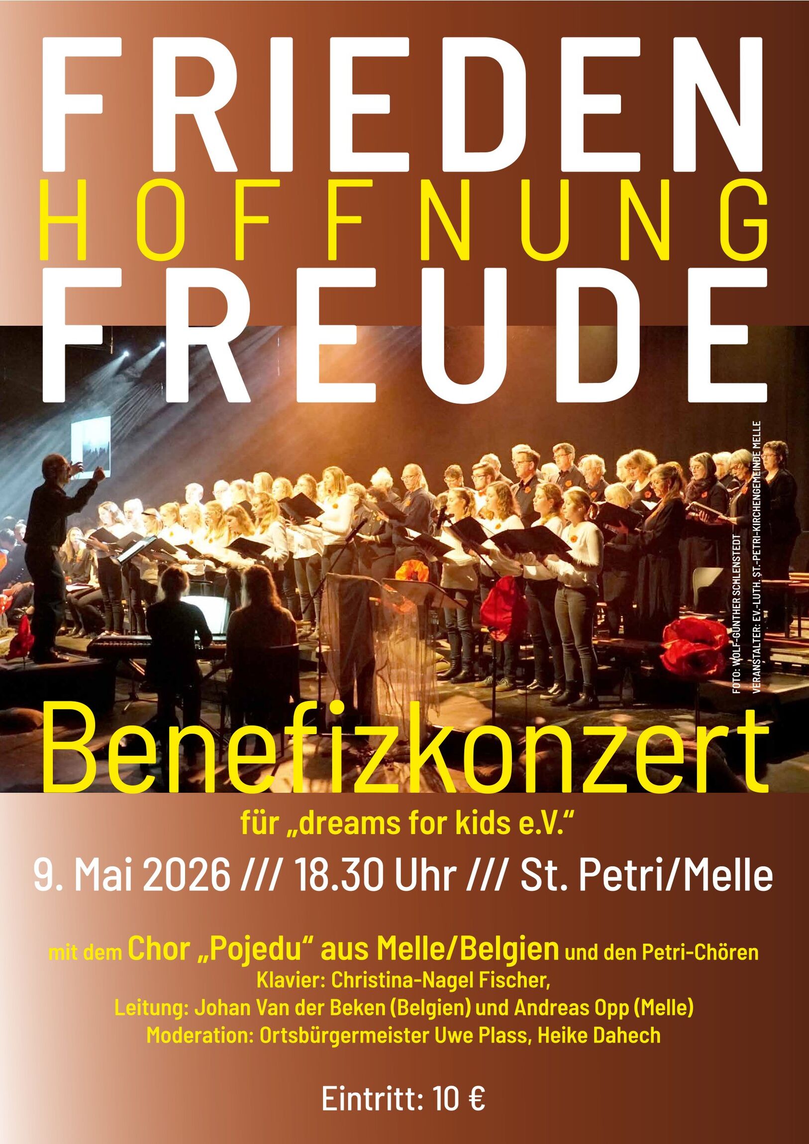 Plakat Friedenskonzert 2026