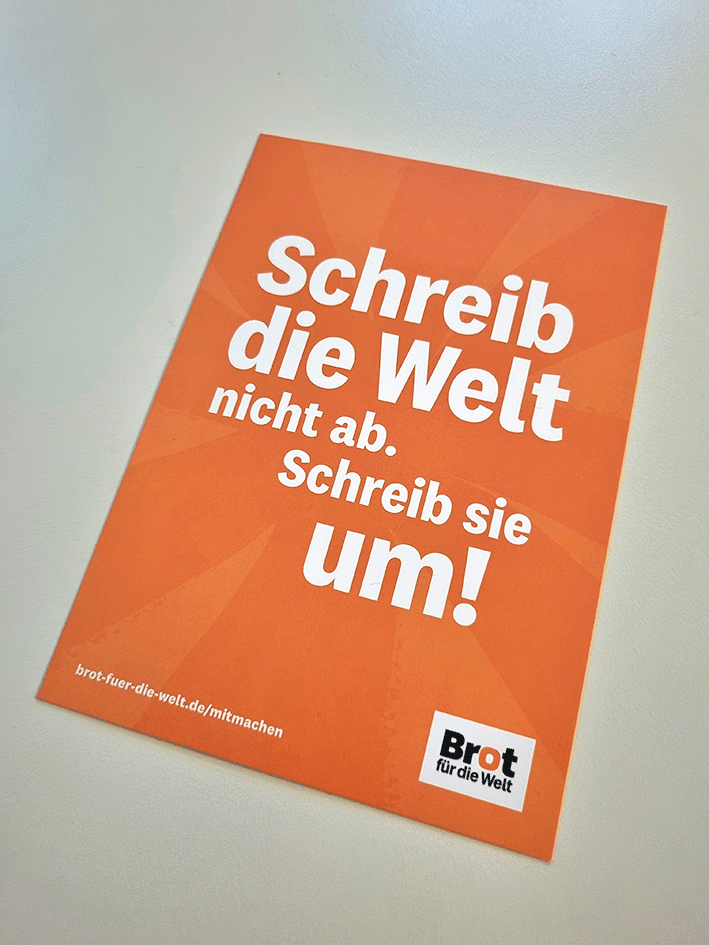 Brot für die Welt Aktion in der Adventszeit