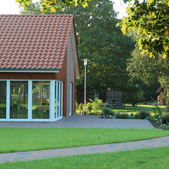 Gelände mit Blick Richtung Bauernhaus. (Foto: Haase)