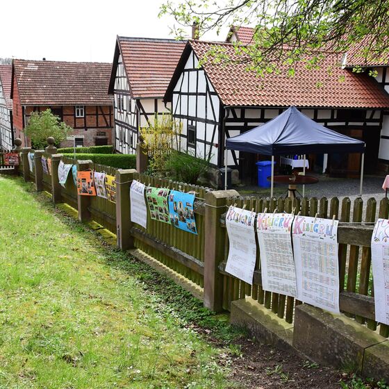 Alles ist vorbereitet (Foto: I. von der Heyde)