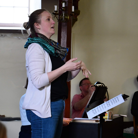 Lizzie Forward in ihrer neuen Rolle (Foto: I. von der Heyde)