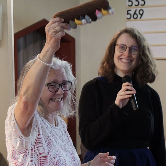 Meike Lohmann für die Rockies - aber was ist das? (Foto: J. Schmidt-Wiegand)